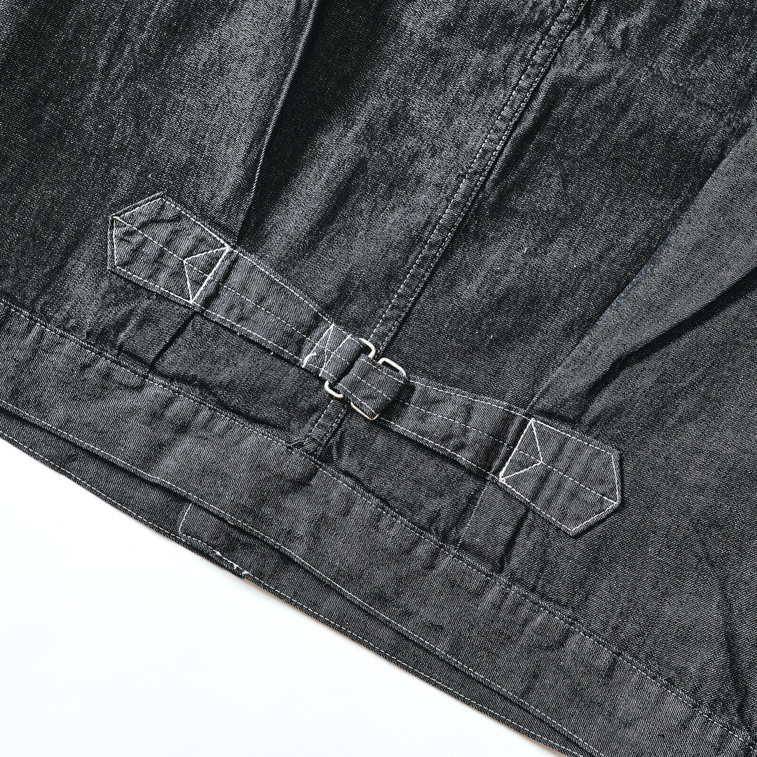 1110-8DB MECHANIC BLOUSE : 8 oz. denim black – POST OʼALLS 1110-8DB MECHANIC BLOUSE : 8 oz. denim black – POST OʼALLS