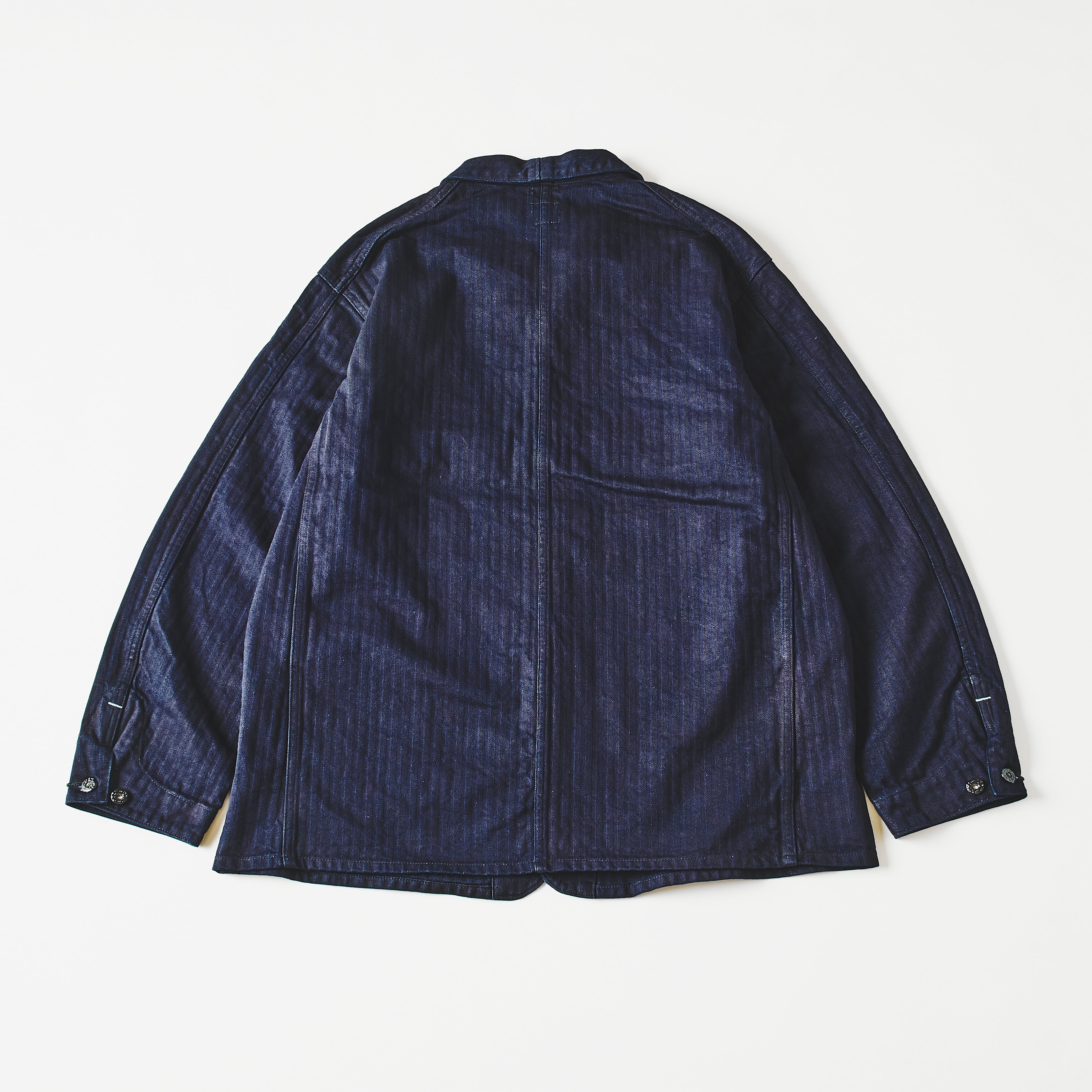#3111-HBDN De Luxe Railroader 2 : herringbone denim navy (Shop Special)