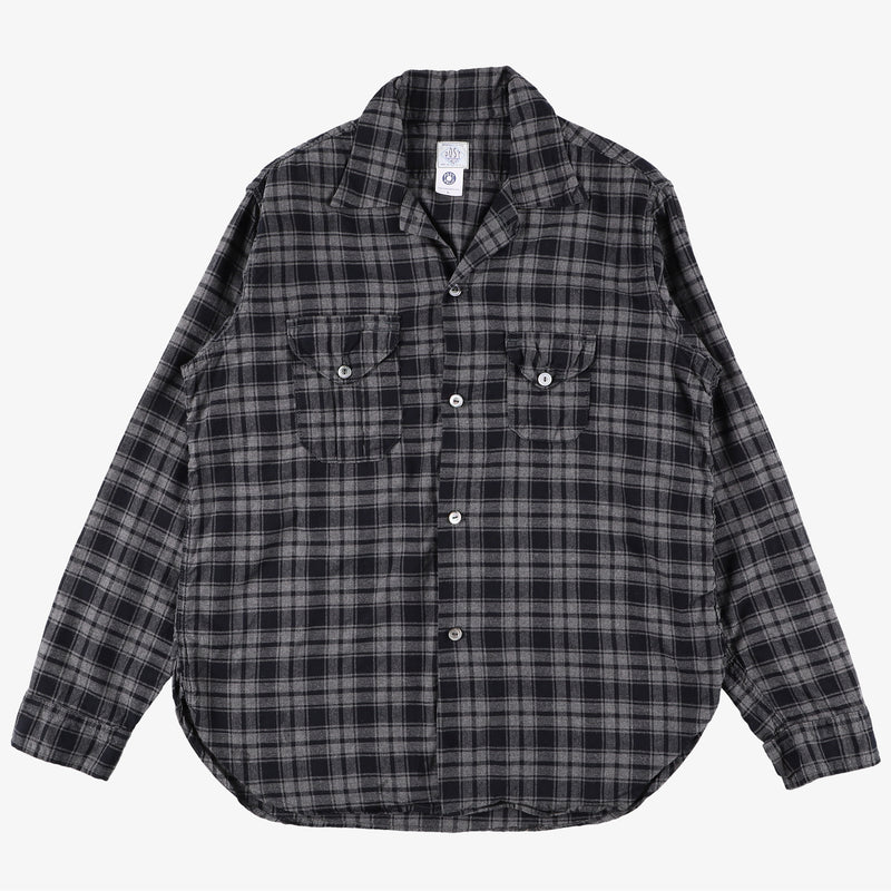 2214 E-Z Cruz shirt FP1 : plaid flannel navy/grey