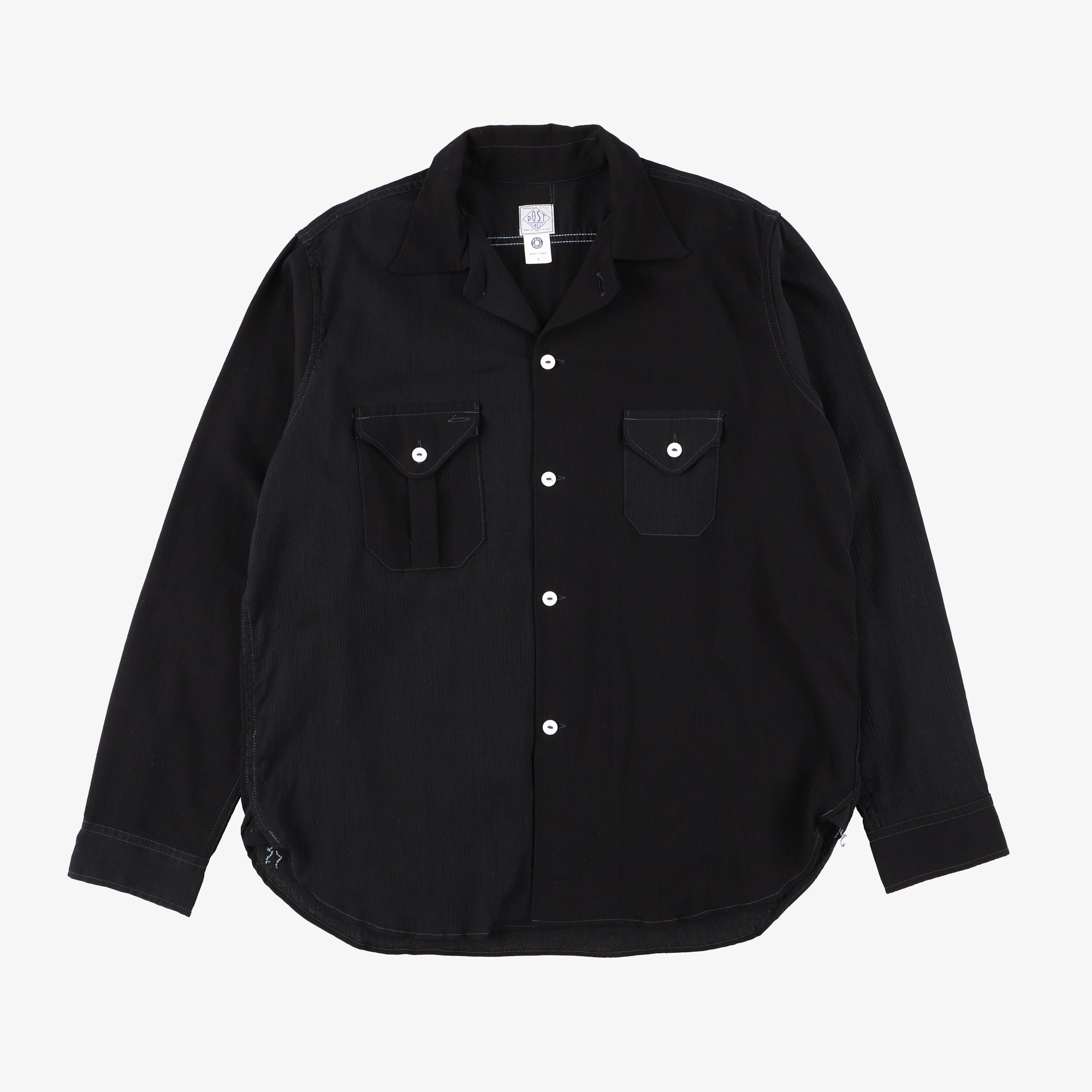 #2214R E-Z cruz Shirt R CC2 : crepe combo black