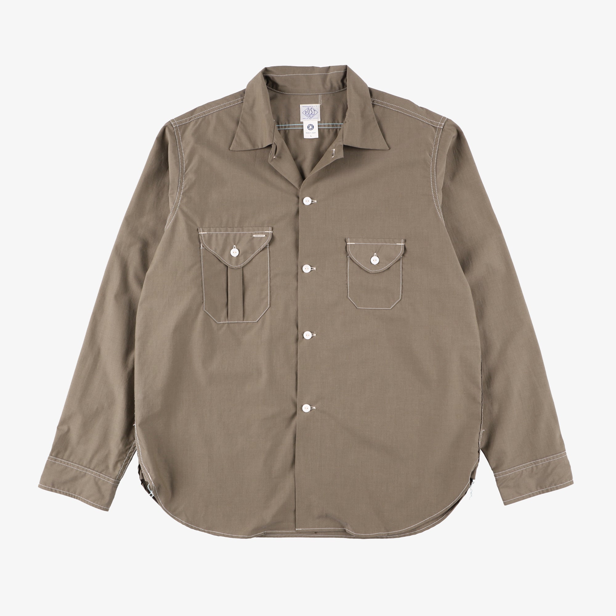 #2214R E-Z cruz Shirt R CT4 : cotton typewriter olive