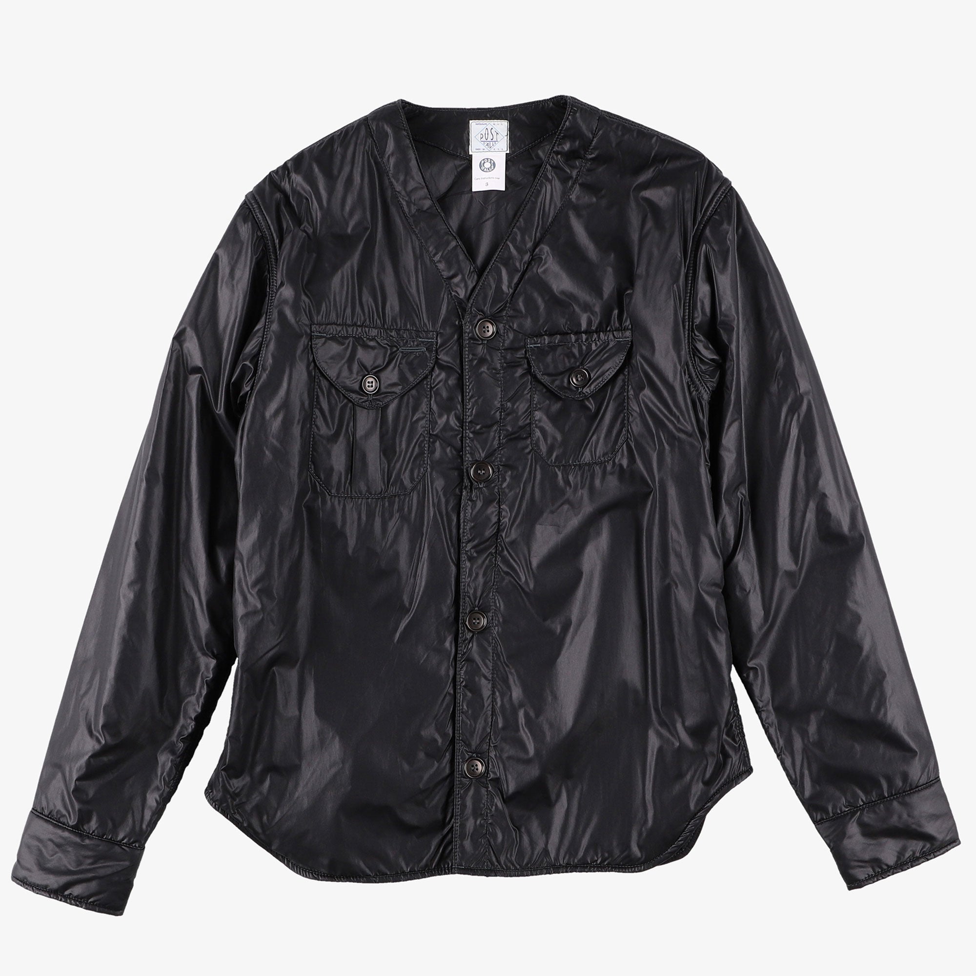 #2219-NTP1 C POST DV2 : nylon taffeta black