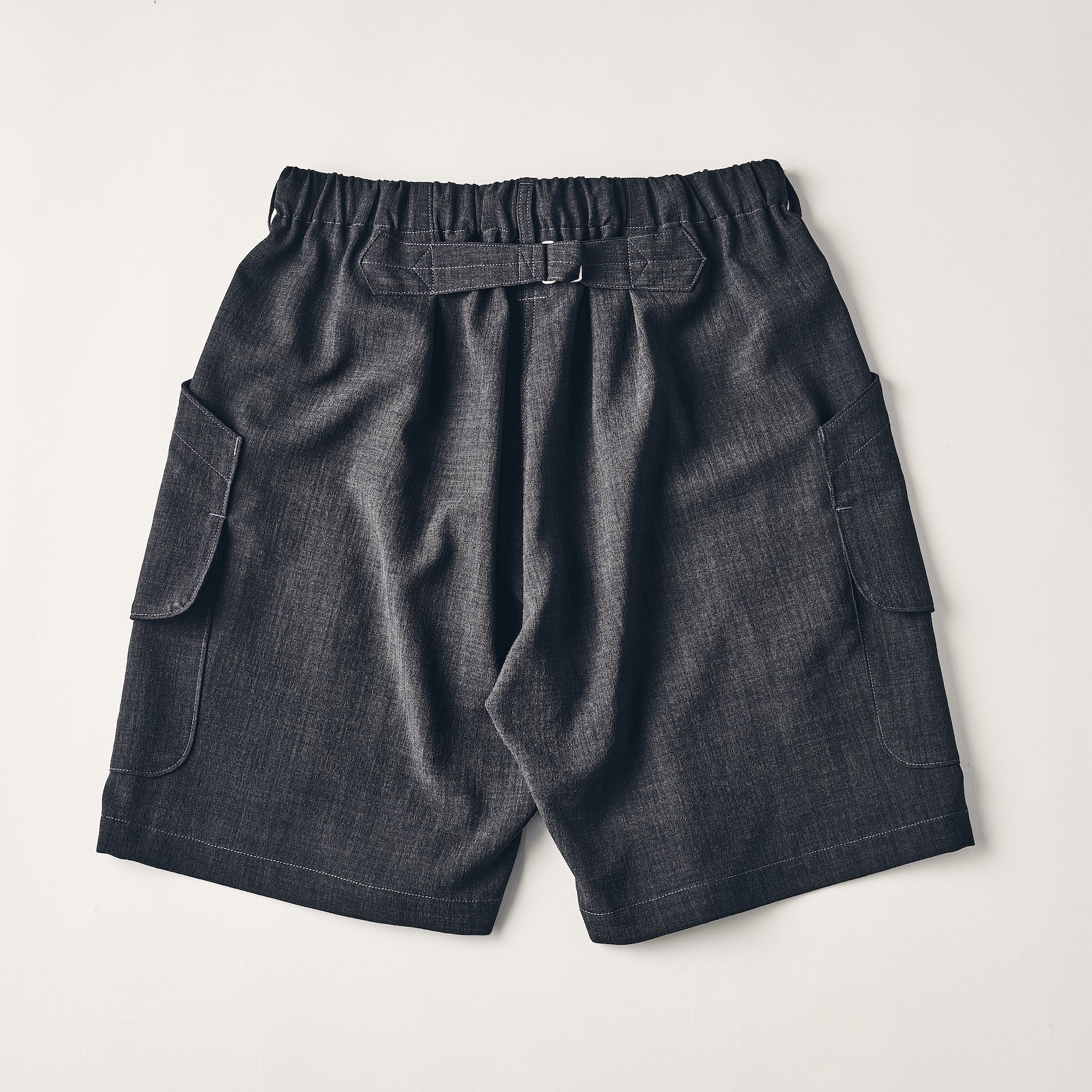 #2323E-PHD E-Z DEE`s Shorts : poly heather dark charcoal