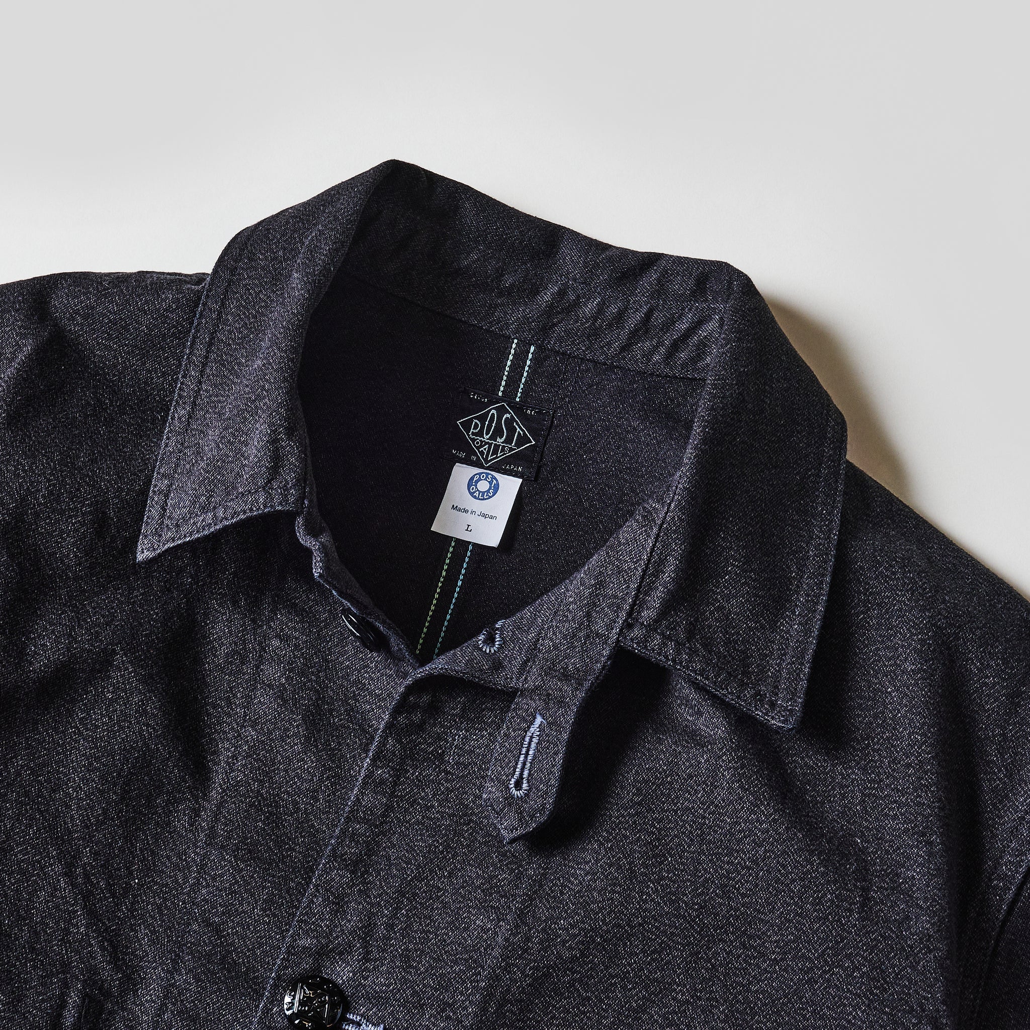 #1101-CCG No.1 Jacket : cotton covert grey