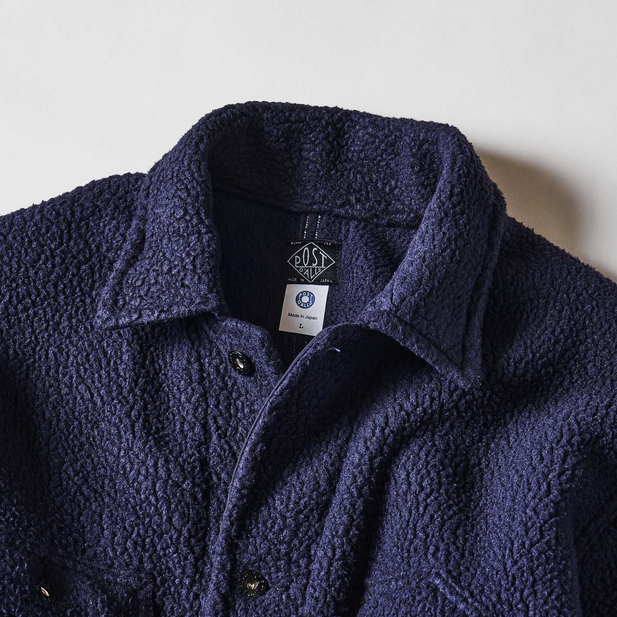 #1103-PSN Polarfleece Jacket : Polar Tech Sherpa navy