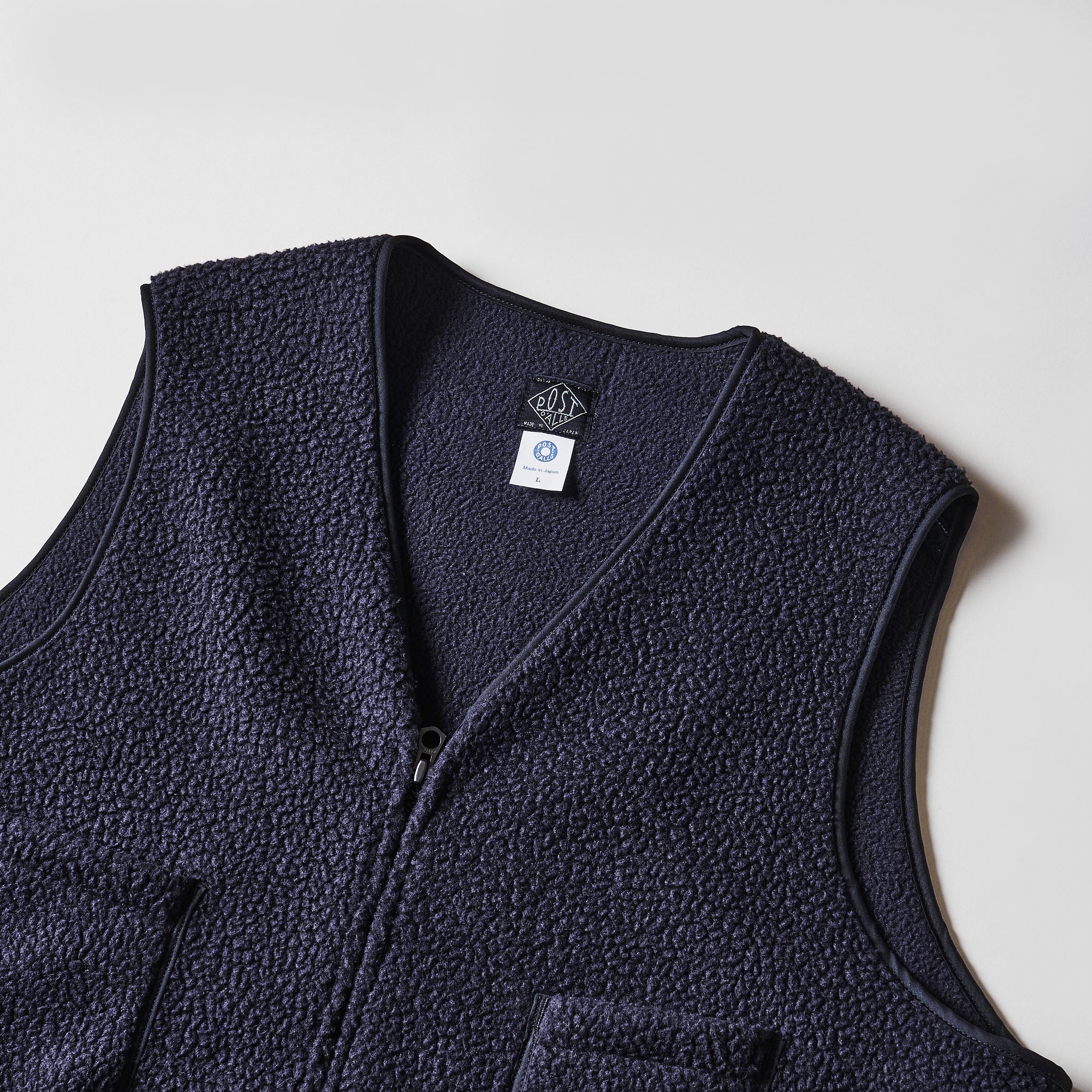 #1502-PSB Fleece Vest : Polar Tech Sherpa black