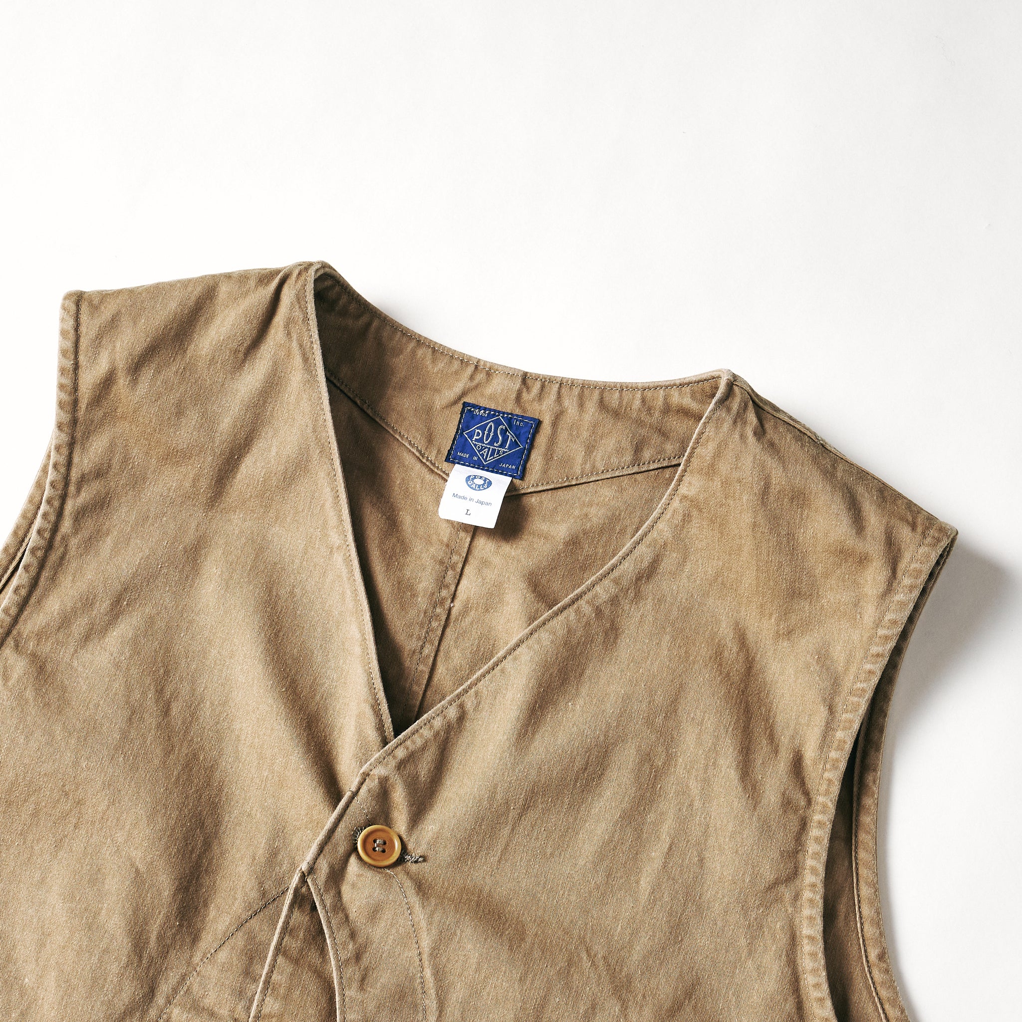 #1512-VMK Royal Traveler : vintage sateen dark khaki