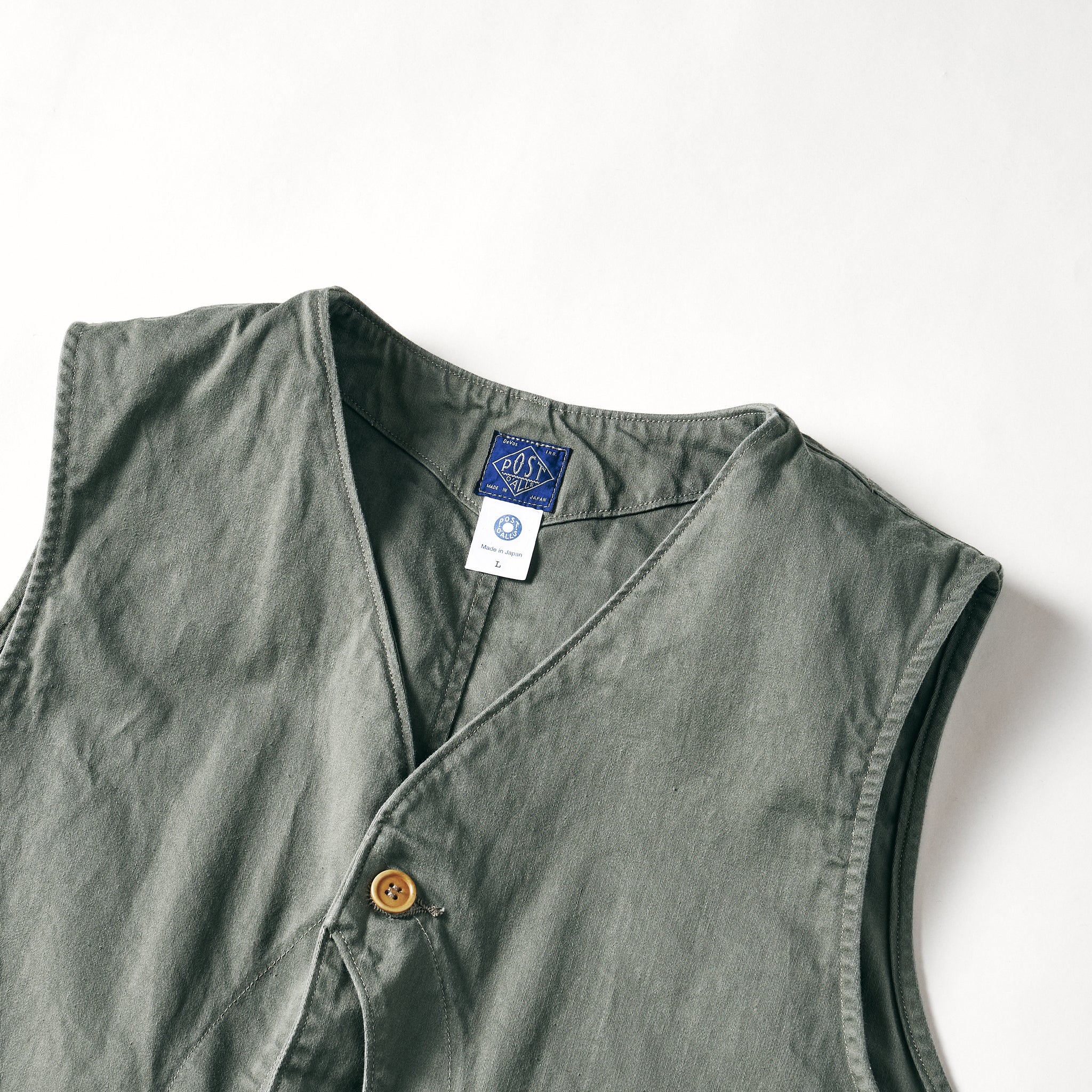 #1512-VMO Royal Traveler : vintage sateen olive