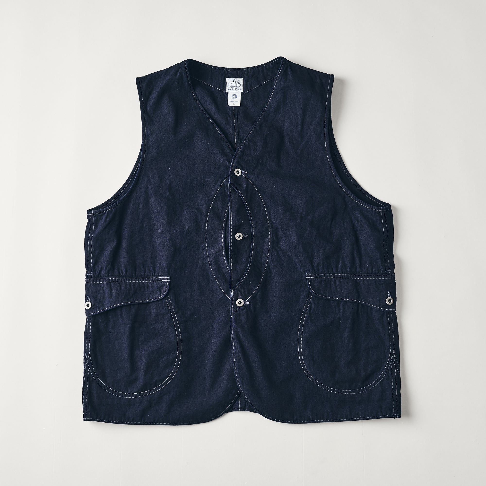 #1512-VSI Royal Traveler : vintage sheeting indigo