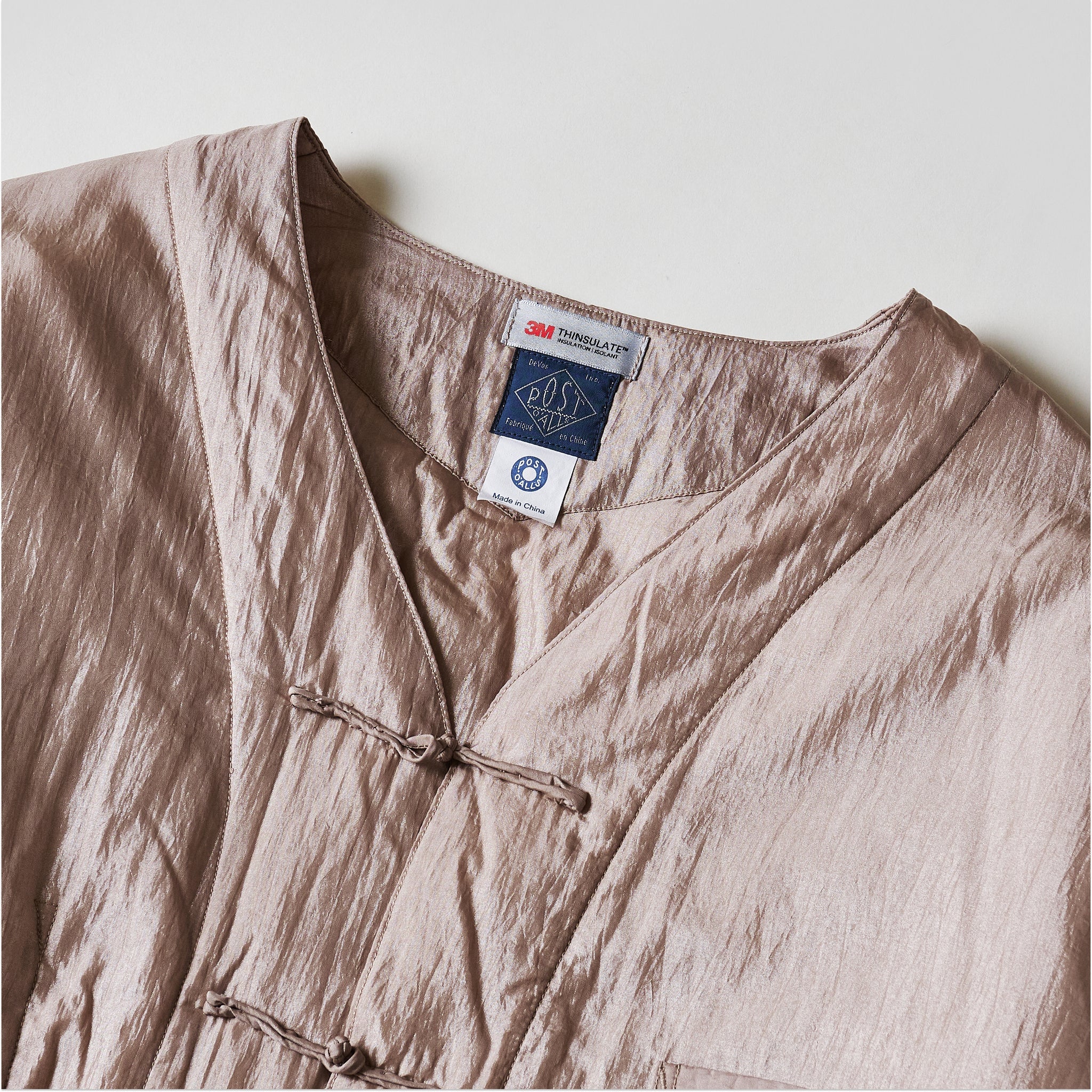 #3109B-CTK POST Chinois DV : crinkle taffeta w/Thinsulate khaki