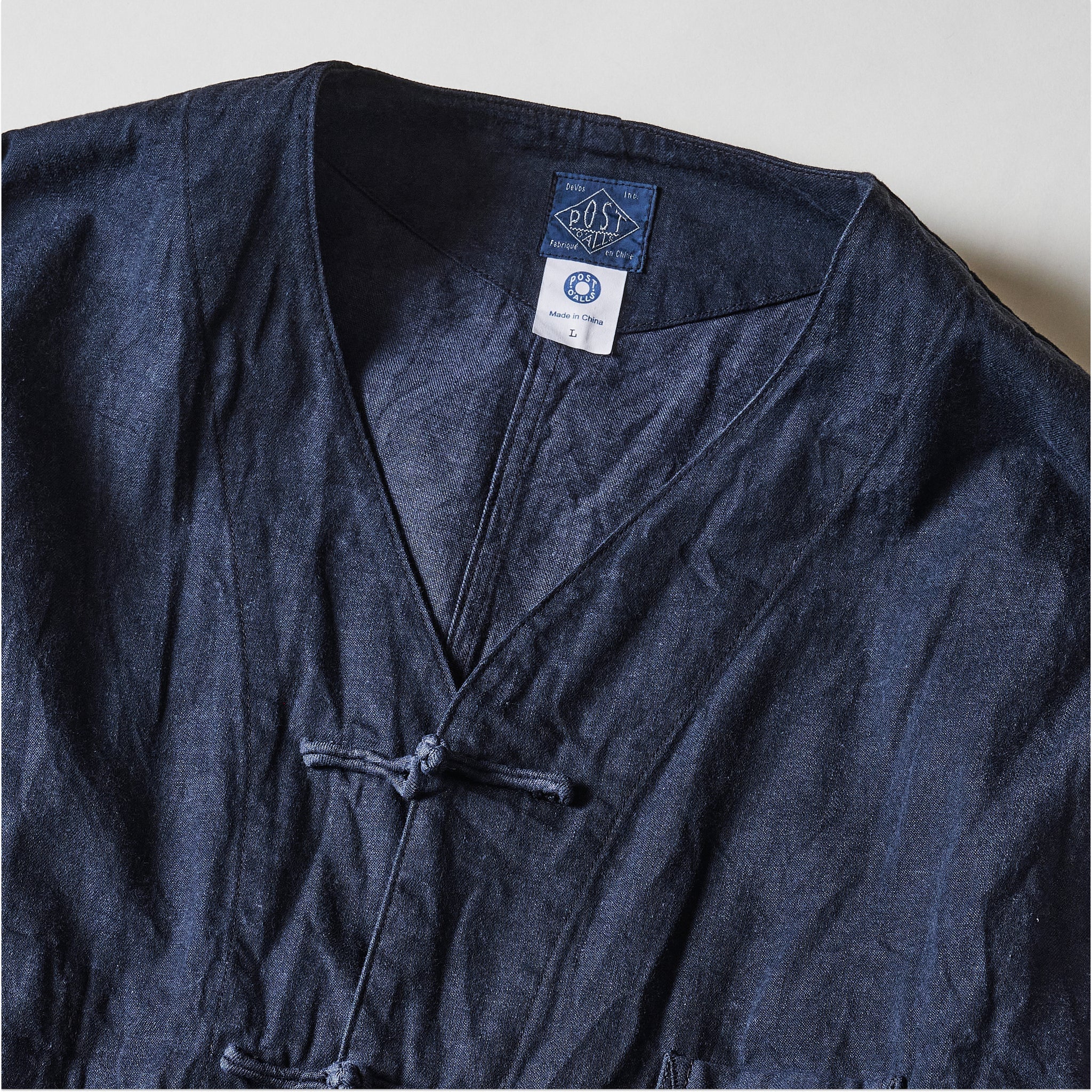 #3109B-VTC POST Chinois DV : vintage twill charcoal