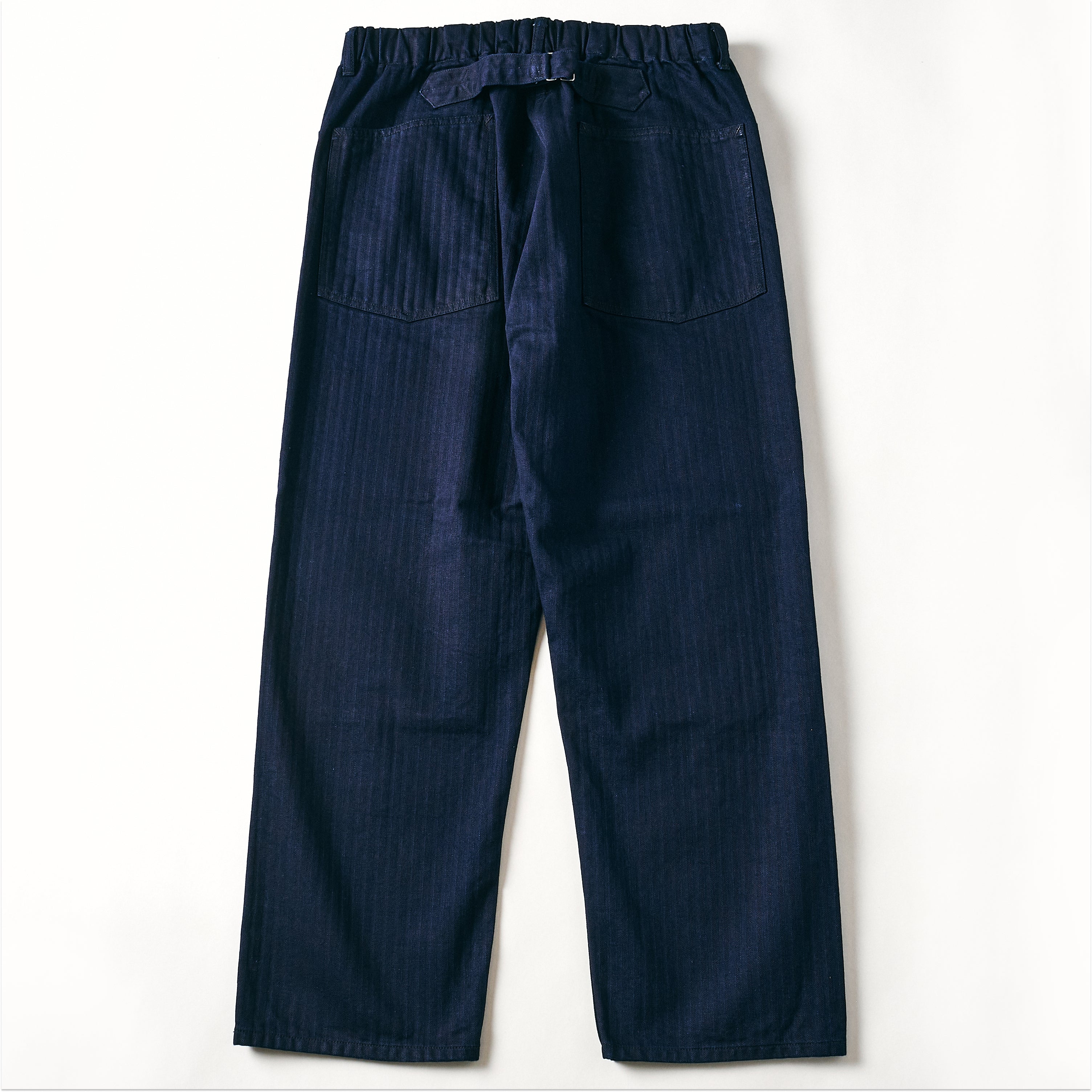 #3312-HBI E-Z DND : herringbone denim double indigo