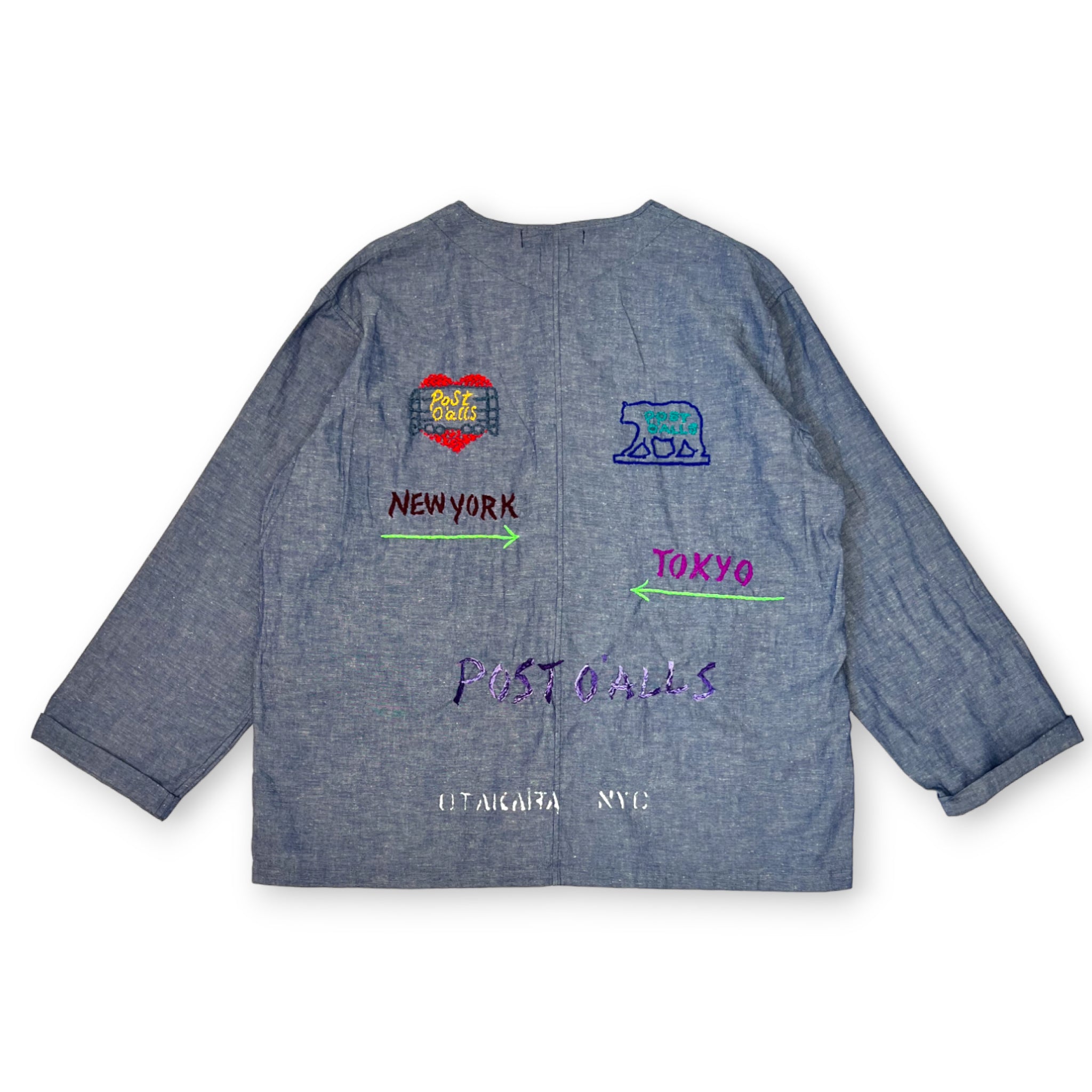 OTAKARA NYC X Post O’Alls #08 : "Post House"Sign Work Wear Sign Special