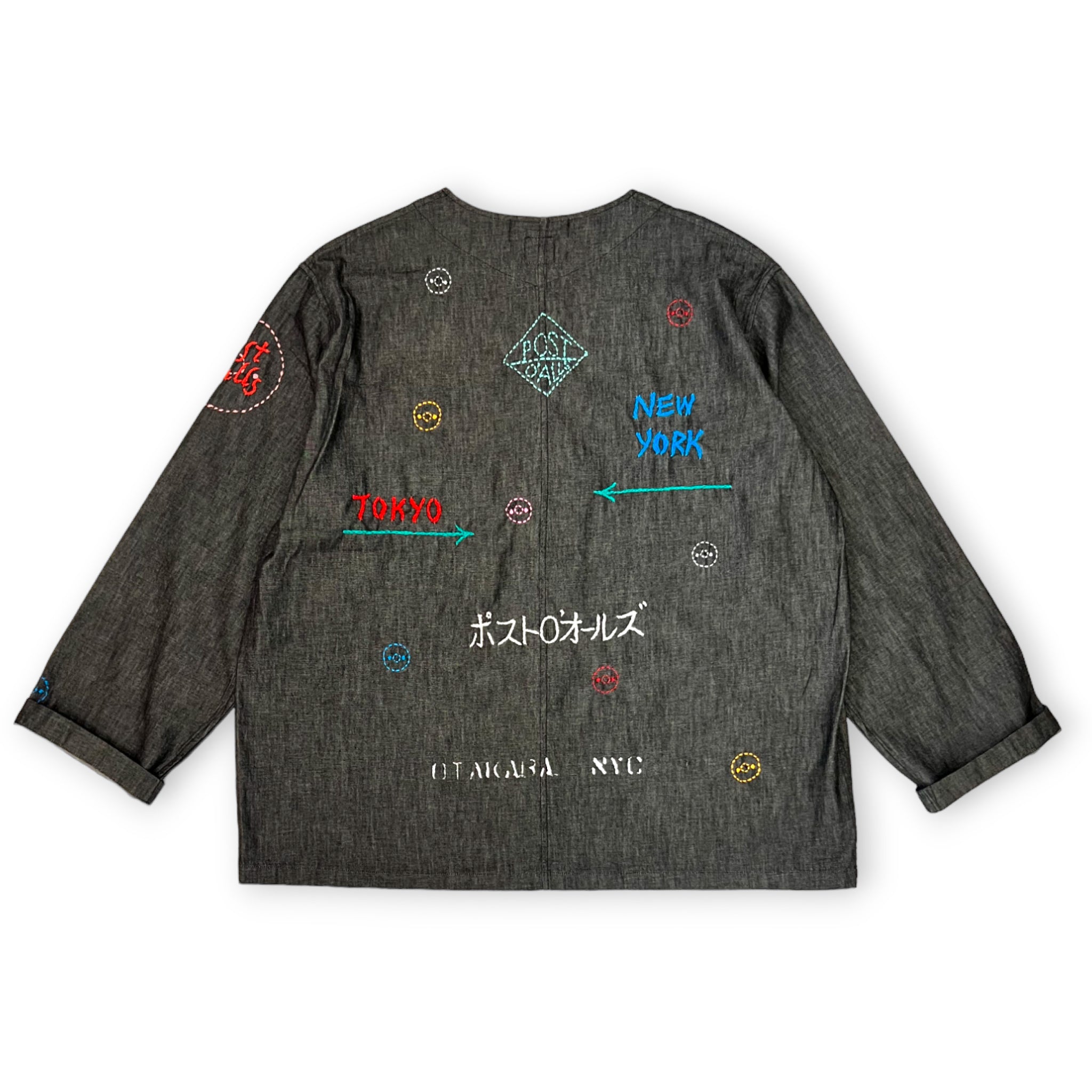 OTAKARA NYC X Post O’Alls #10 : "Post Donuts" multi monogram