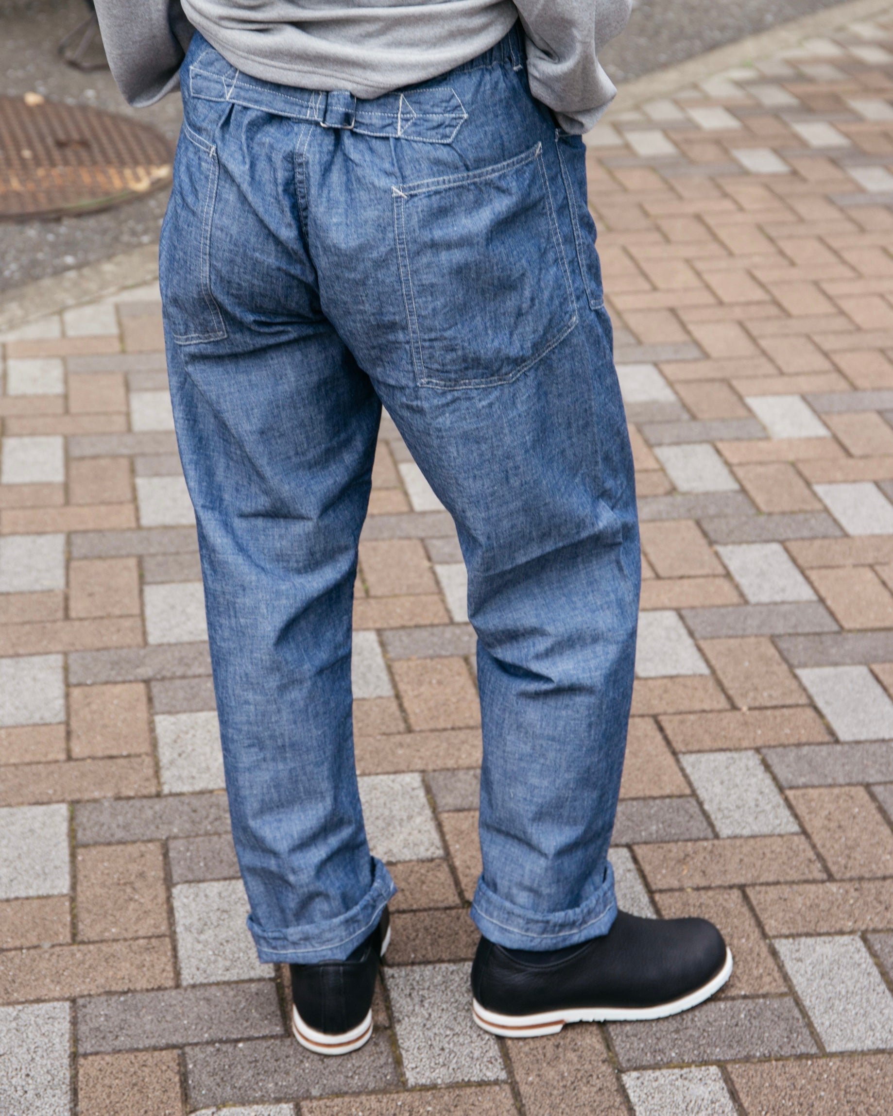 #3307 EZ ARMY-NAVY Pants 11 : chambray indigo