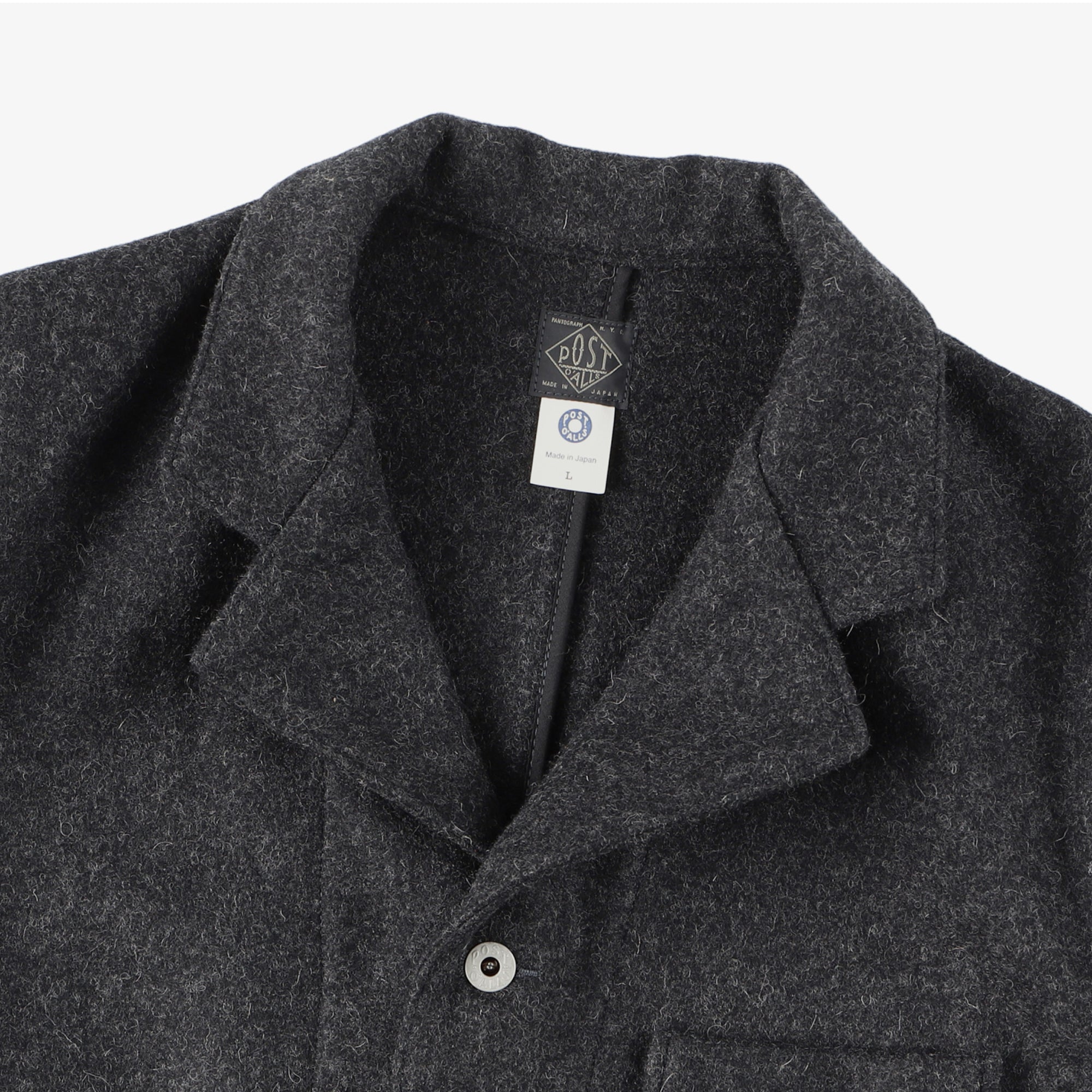 #3101 OK Rider 2 WM1 / wool melton dark charcoal heather