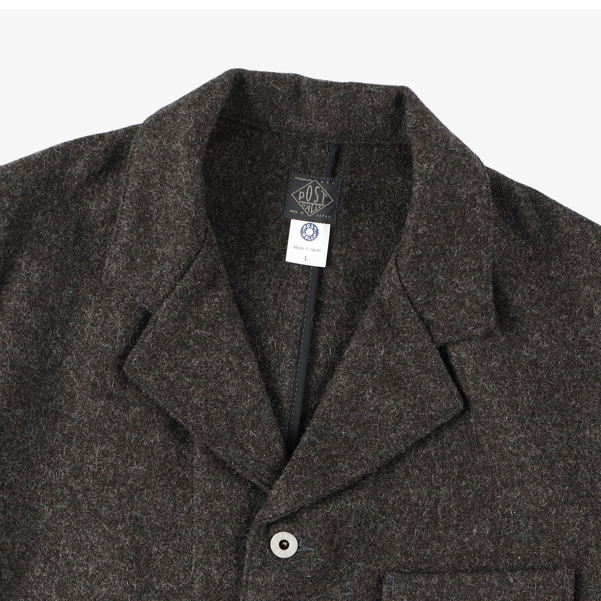 #3101 OK Rider 2 WM2 / wool melton dark brown heather