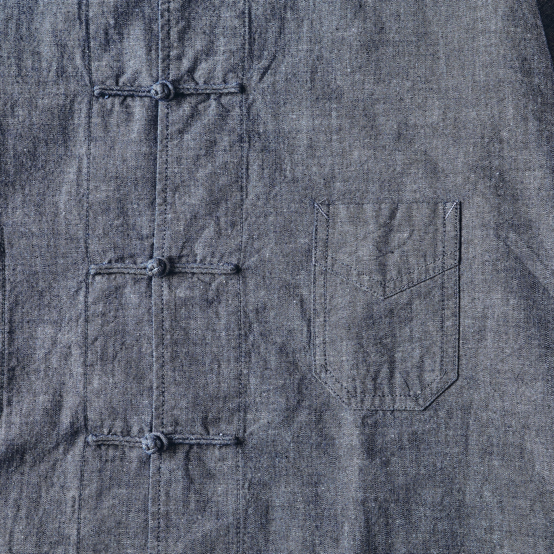 #3107-CC POST Chinois : classic chambray indigo