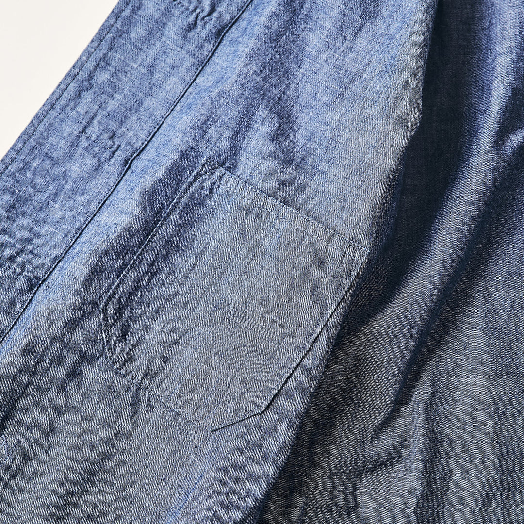 3107-CC POST Chinois : classic chambray indigo – POST OʼALLS