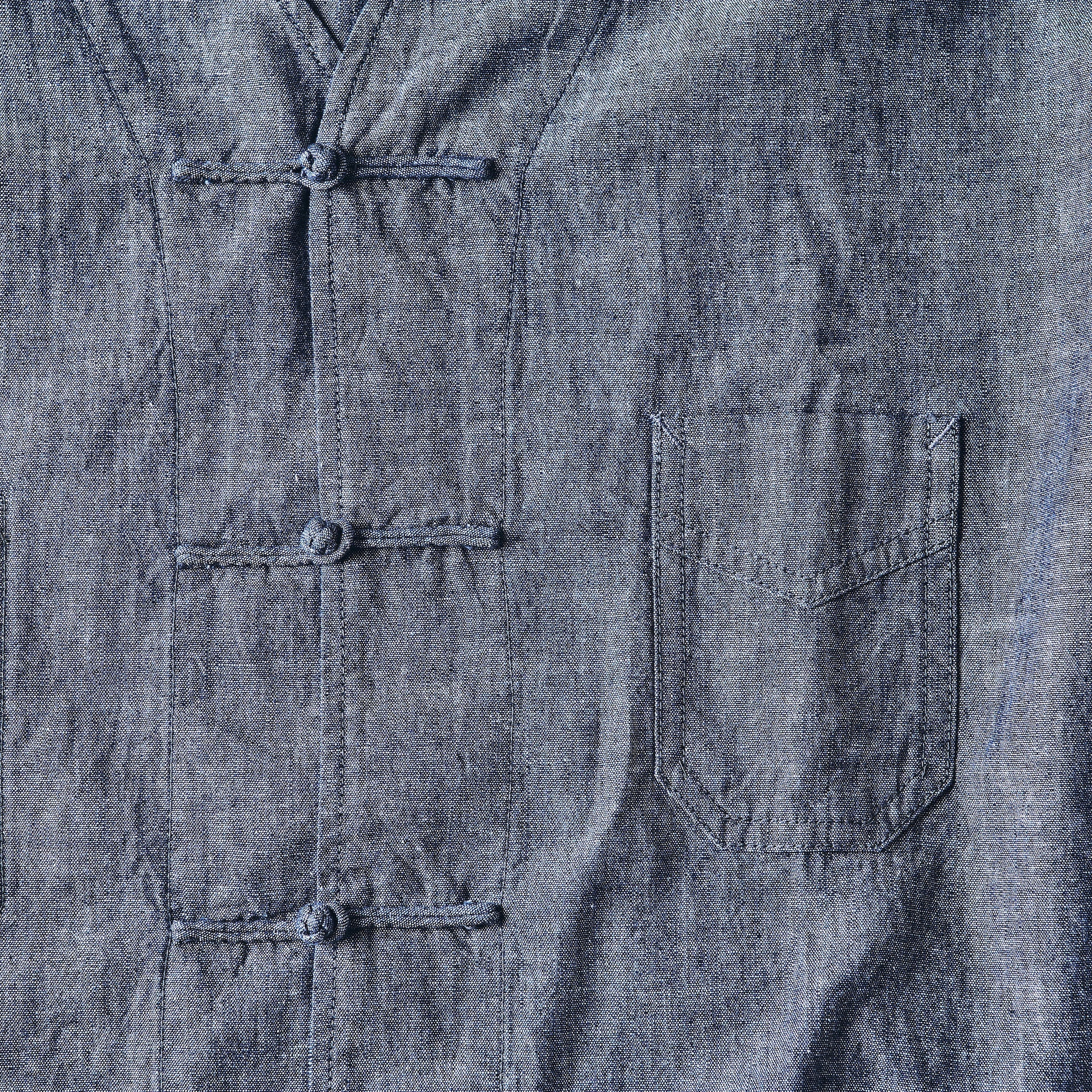 #3109-CC POST Chinois DV : classic chambray indigo
