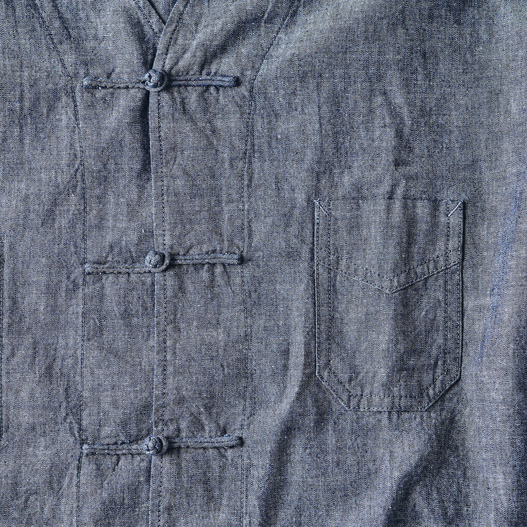 3109-CC POST Chinois DV : classic chambray indigo – POST OʼALLS