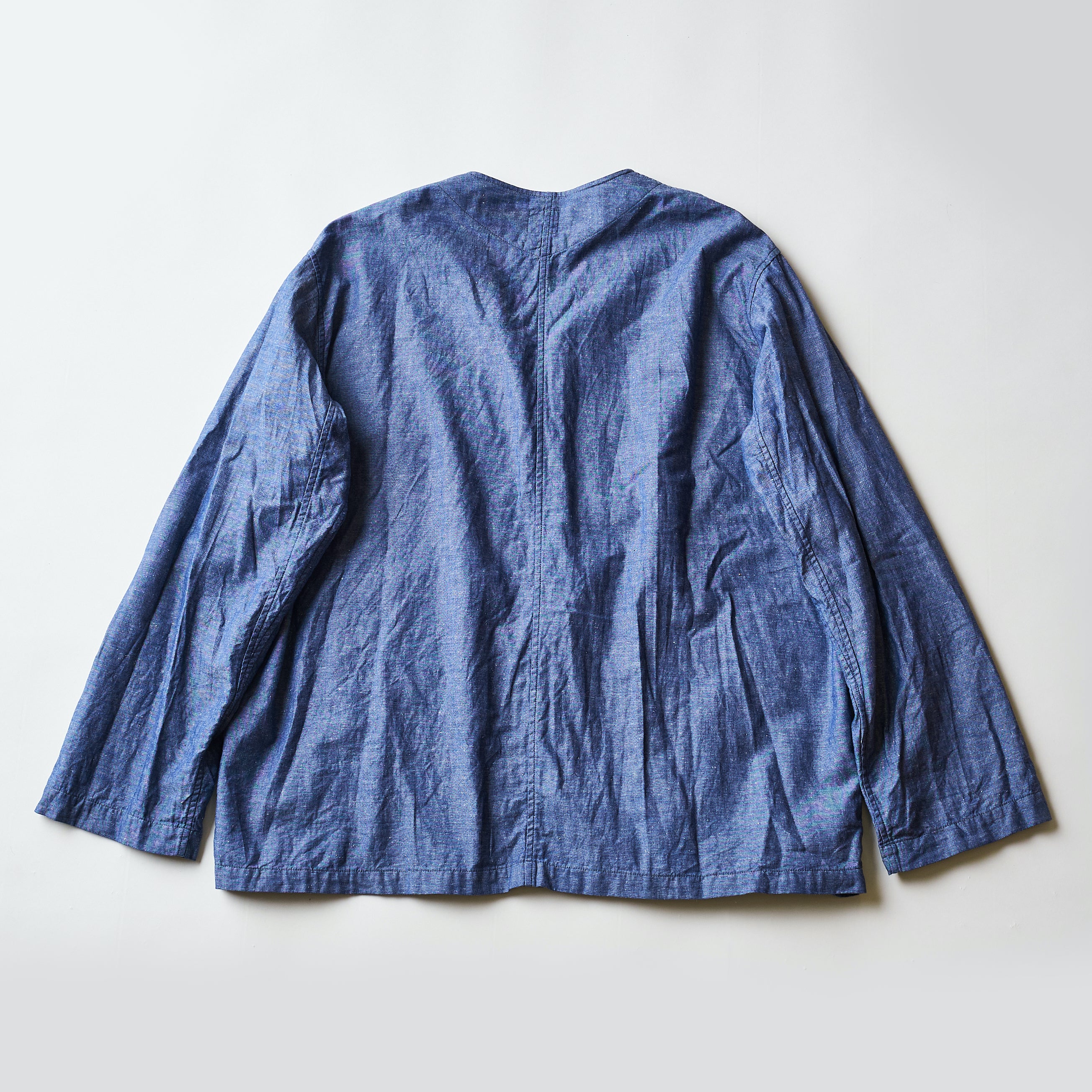 #3109-CLI POST Chinois DV : cotton/linen indigo