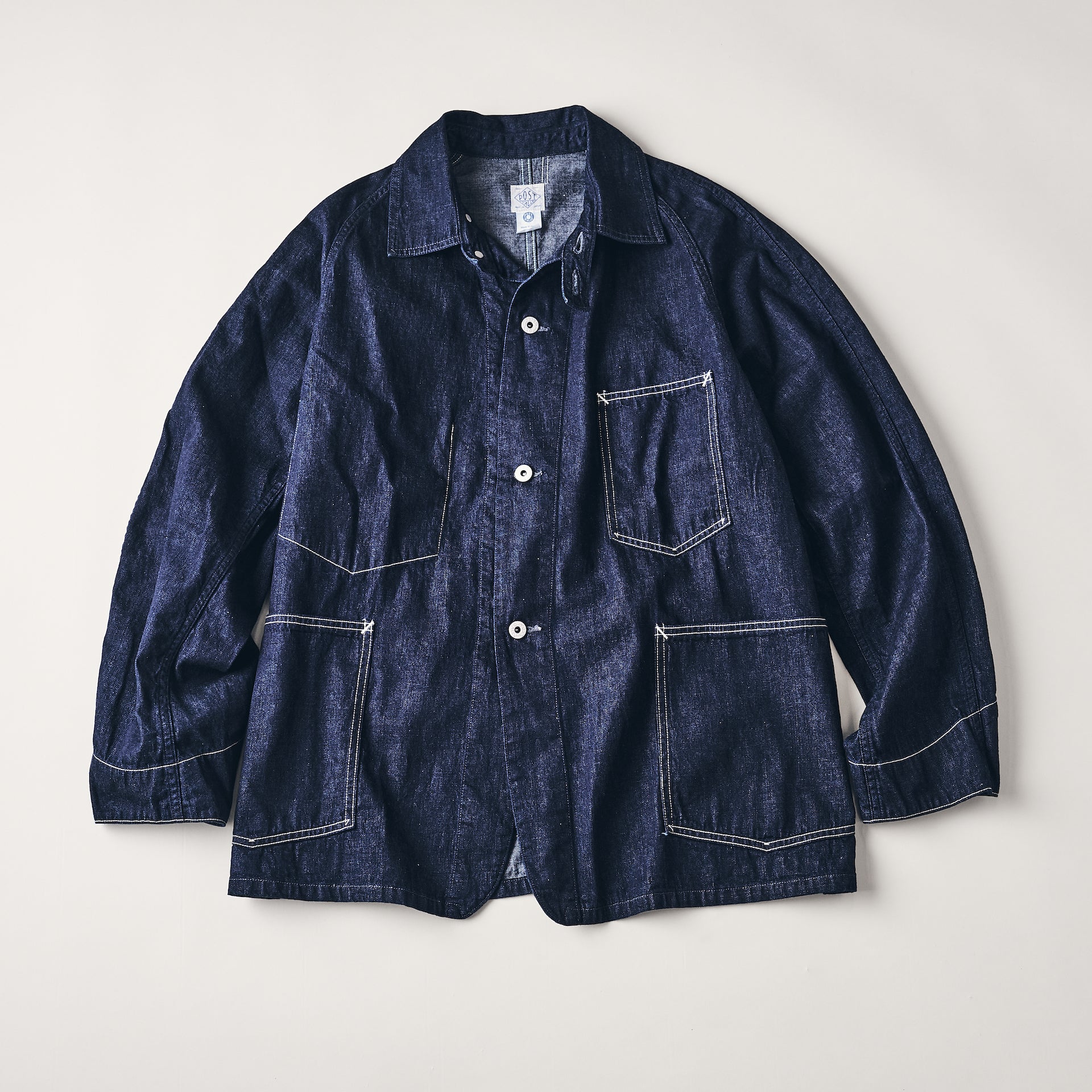 #3113-8D POST 43 : 8 oz. vintage denim indigo