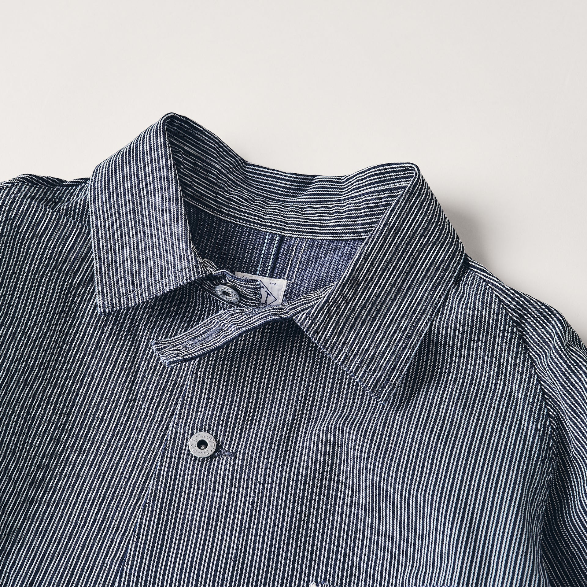 #3113-RL POST 43 : reverse liberty stripe indigo