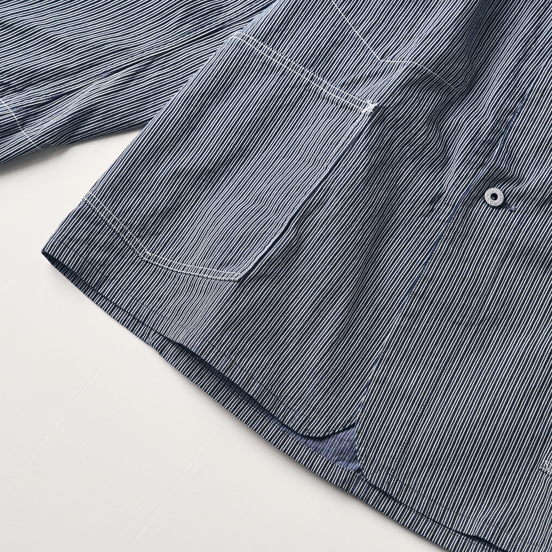 #3113-RL POST 43 : reverse liberty stripe indigo
