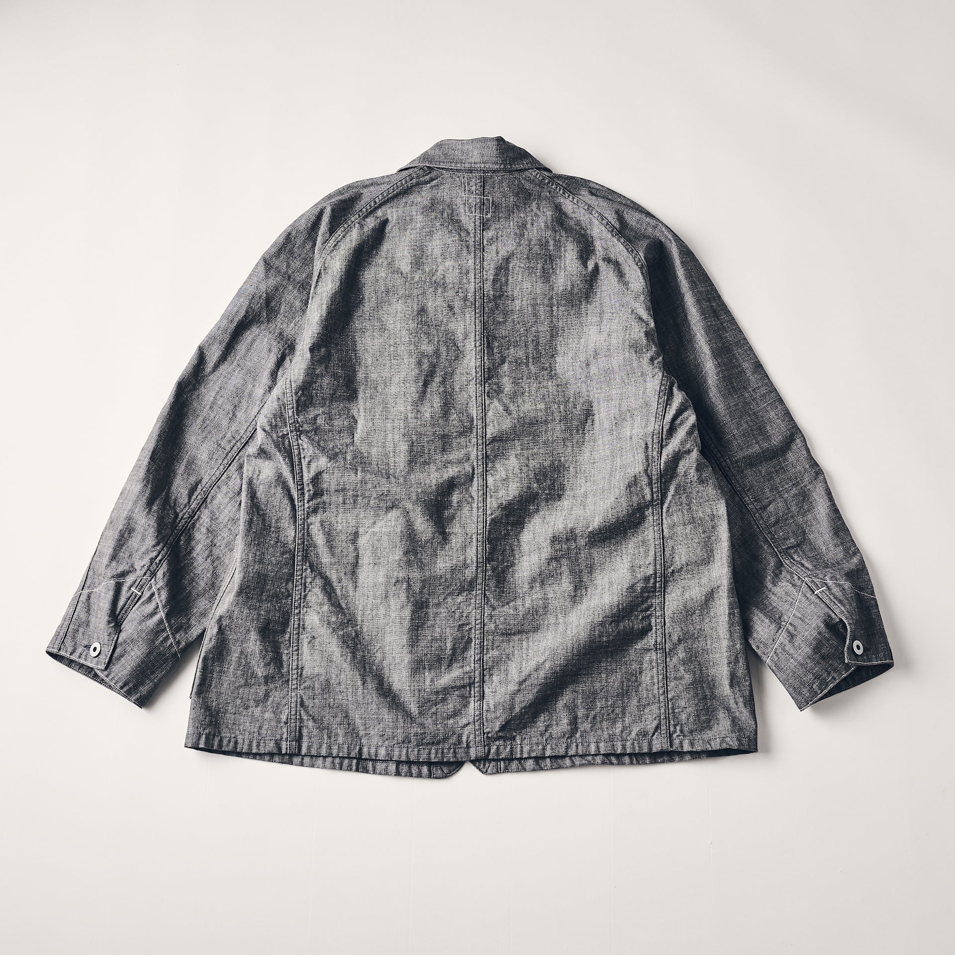 #3113-SD POST 43 : slub dungaree grey