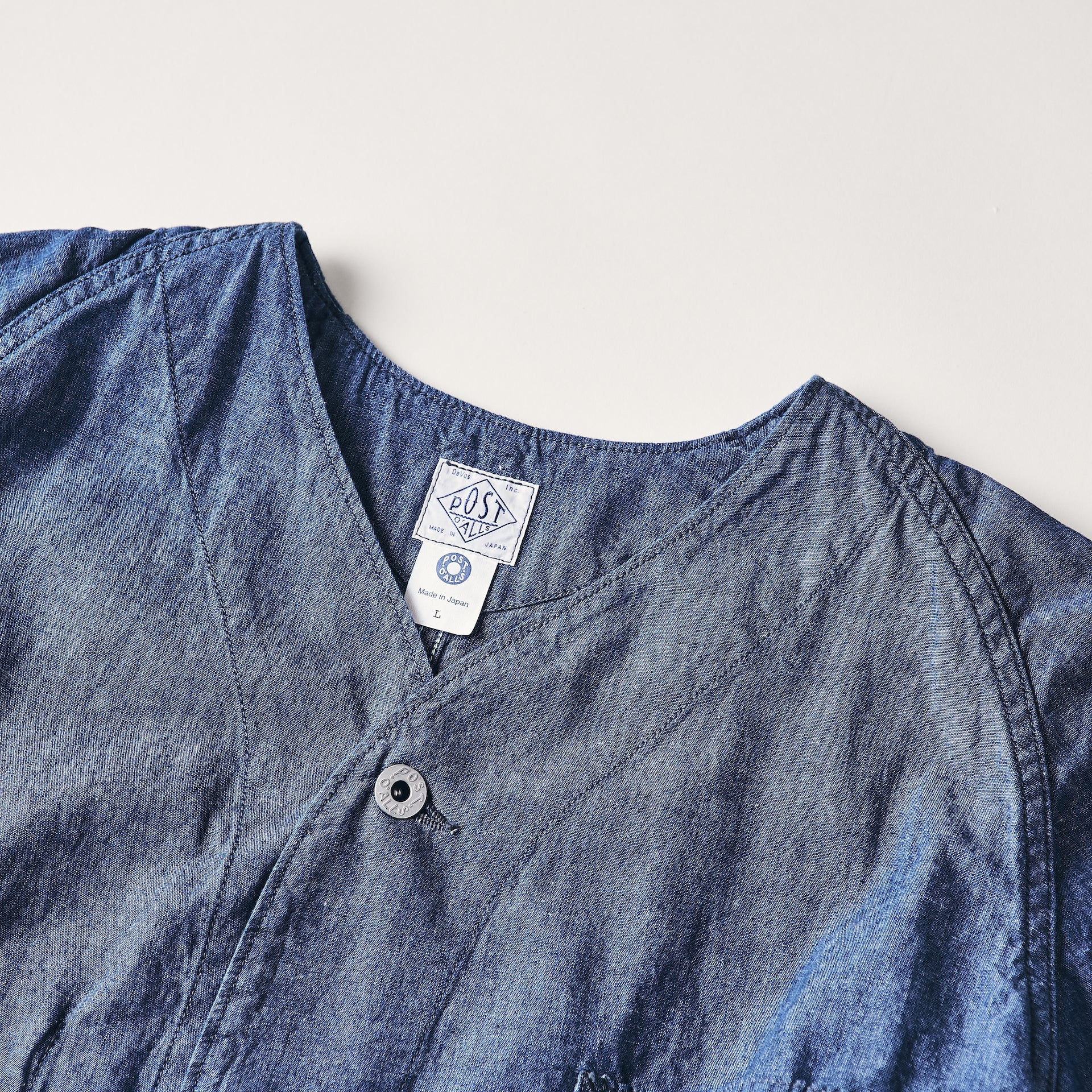 #3113DV-VSC POST 43 DV : vintage sheeting chambray