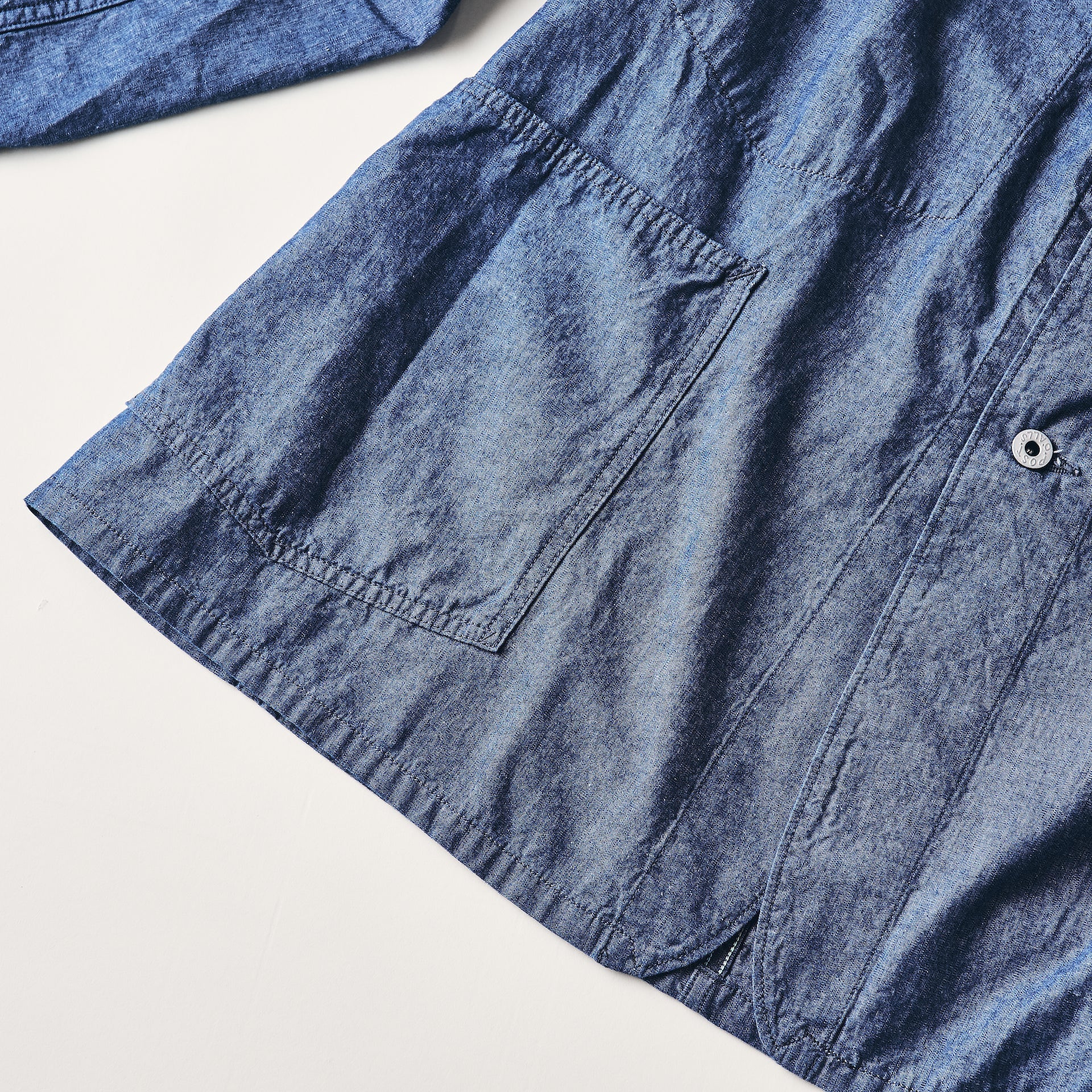 #3113DV-VSC POST 43 DV : vintage sheeting chambray