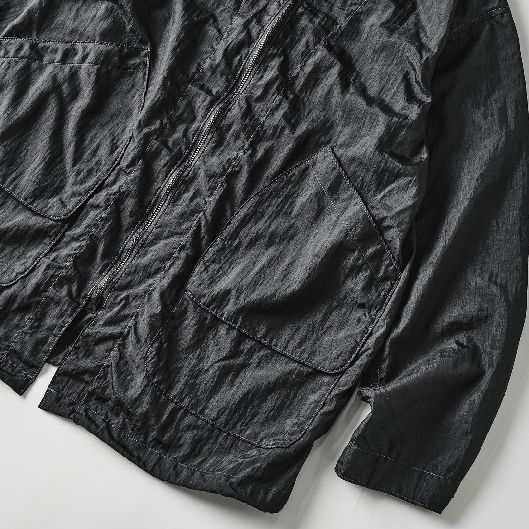 ジャケット・アウター CTB DEE V crinkle nylon taffeta 3115-CTB DEE V : crinkle nylon taffeta black – POST OʼALLS