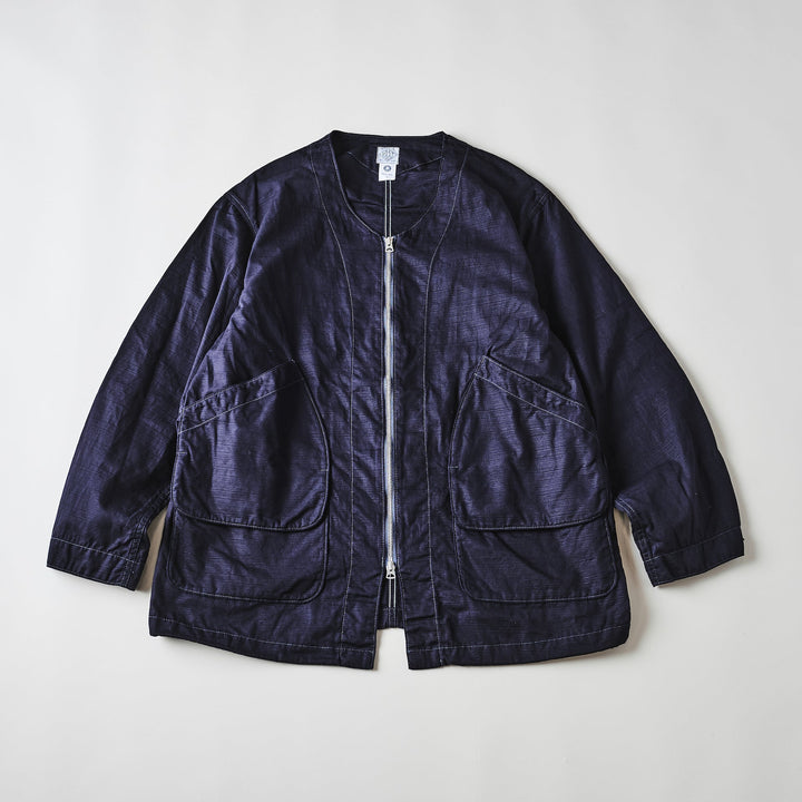 美品 post 和柄ネイビー カバーオール 4ポケット ポストオーバーオールズ 2024FW ALL PRODUCTS – POST OʼALLS