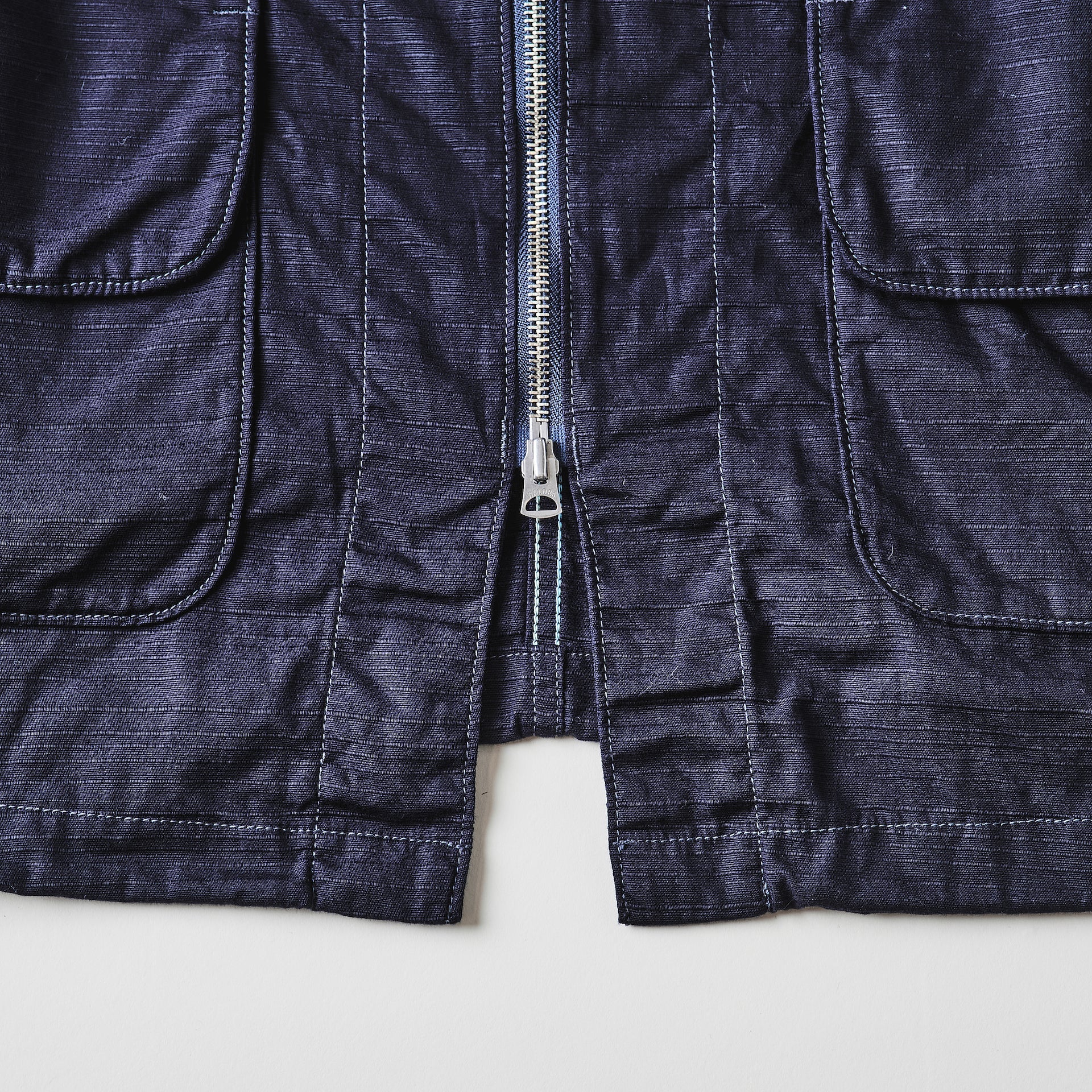 #3115-RNV DEE V : ribby twill navy
