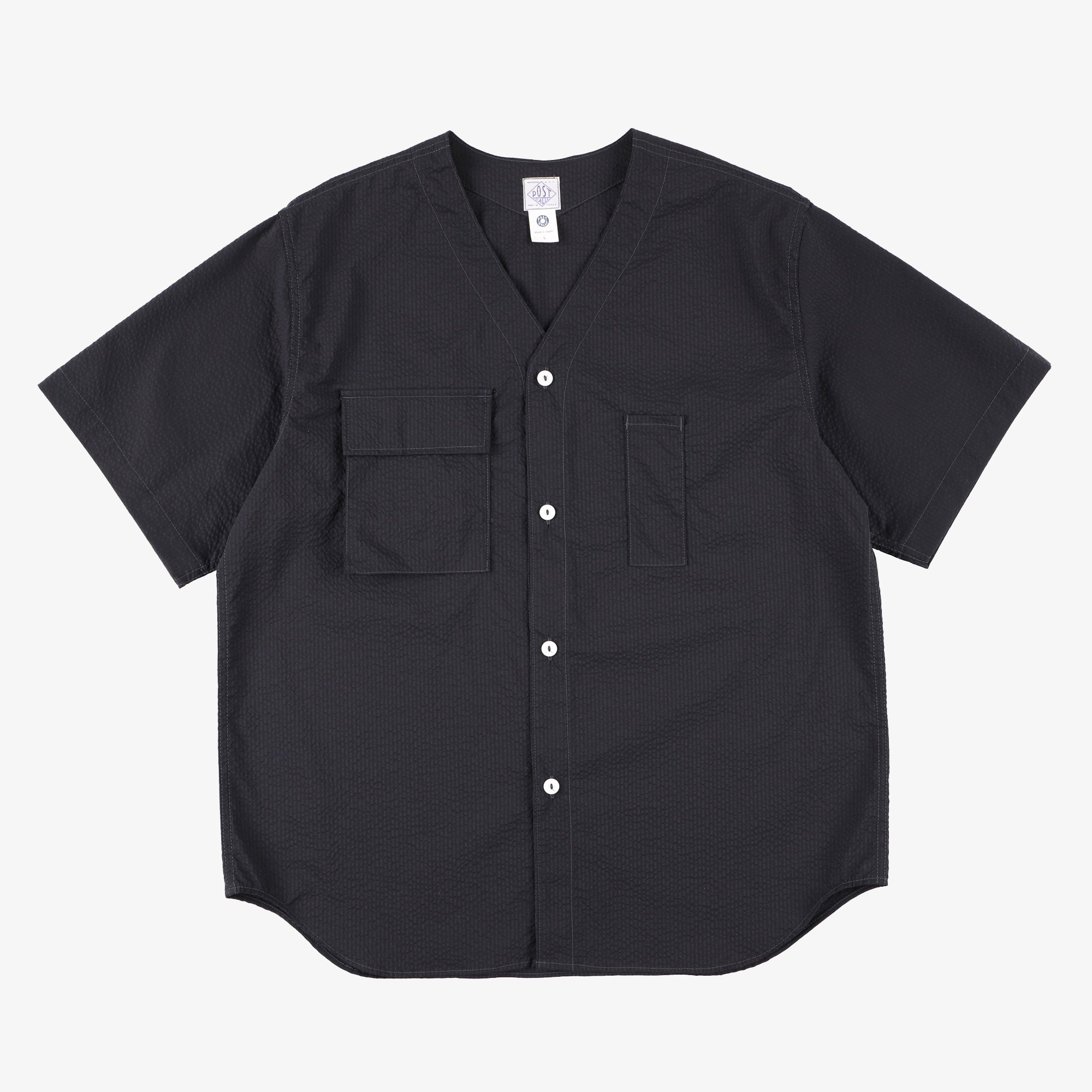 #3204 BDU Shirt PCS1 : P/C seersucker black
