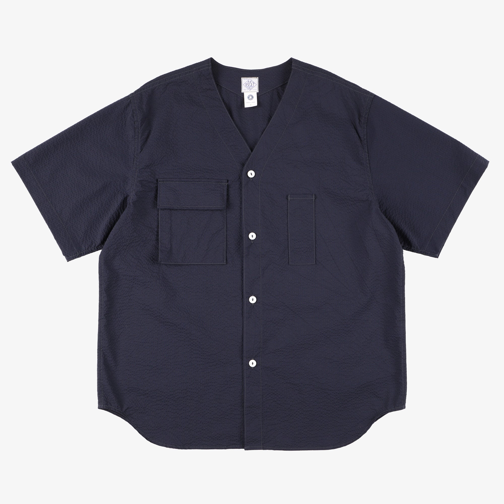 #3204 BDU Shirt PCS2 : P/C seersucker navy