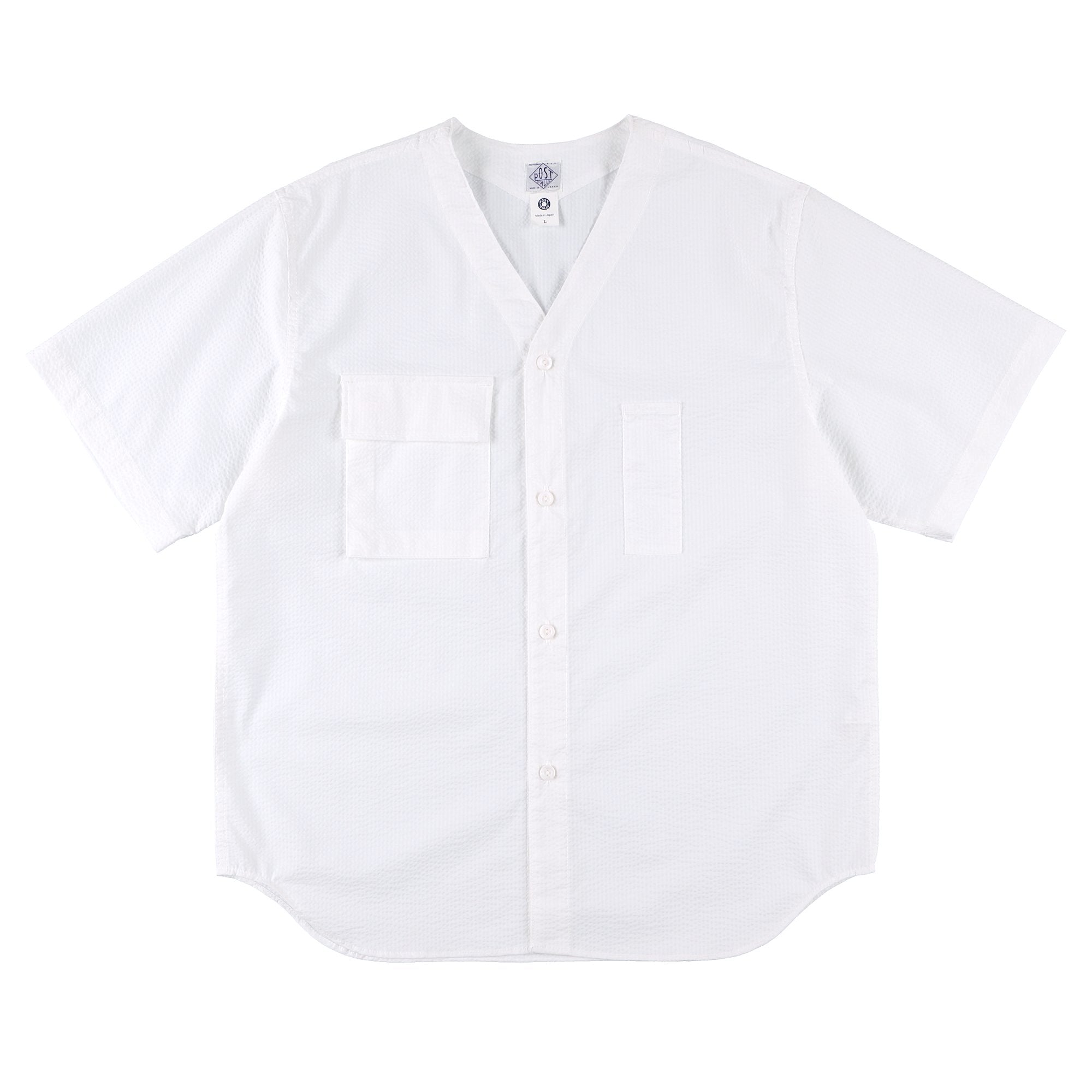 #3204 BDU Shirt PCS3 : P/C seersucker white