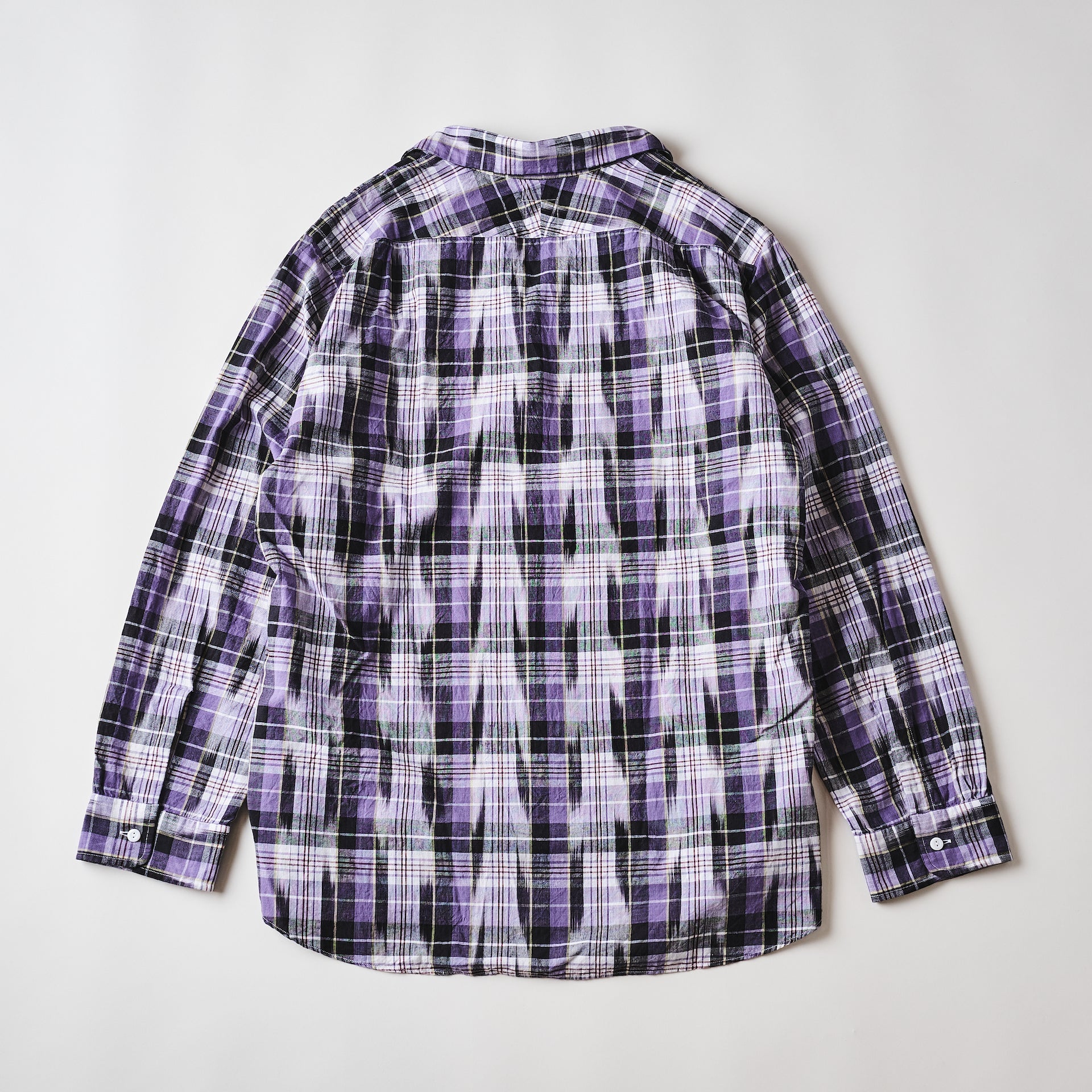 #3211-IMP NEUTRA 3 : ikat madras purple