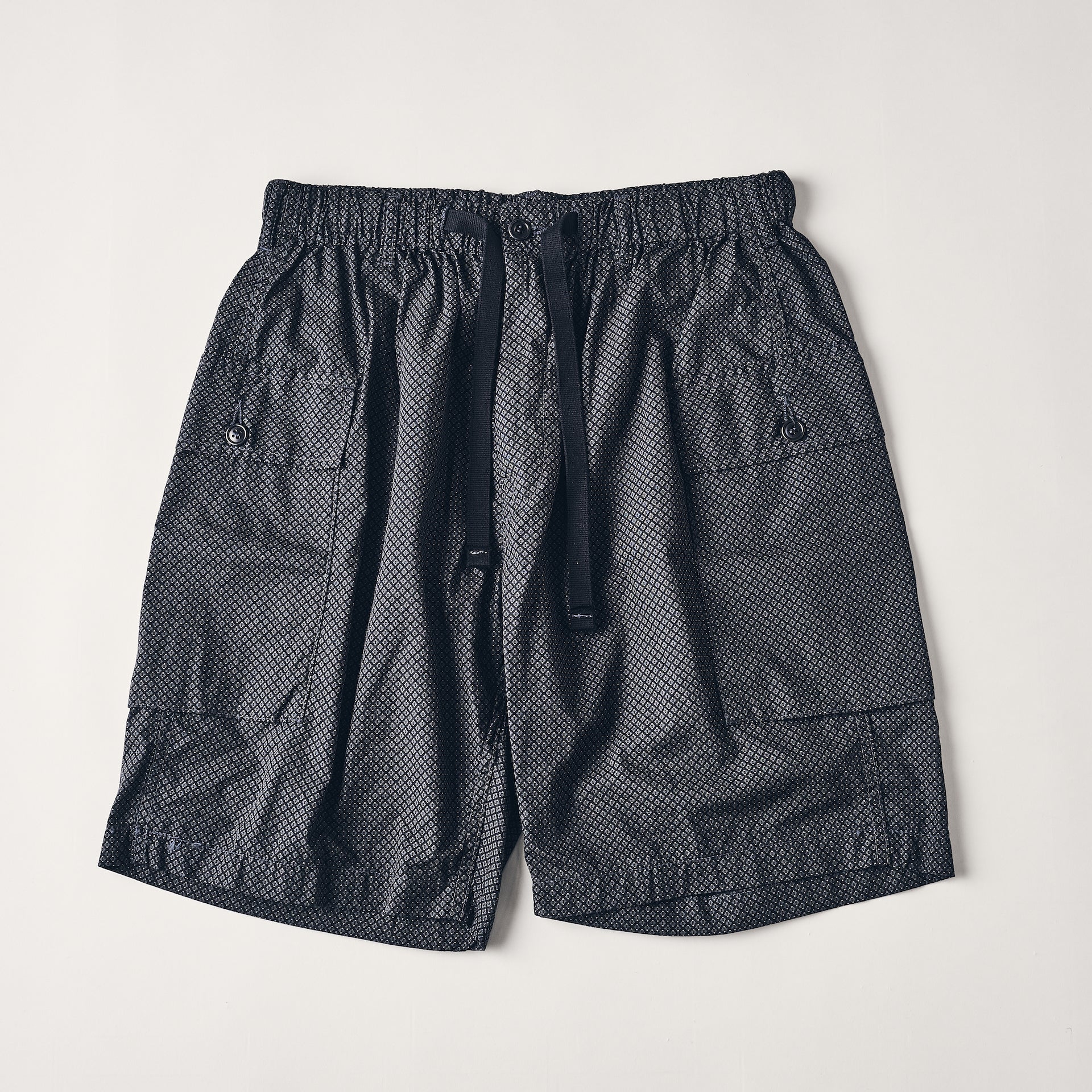 #3308S-MPG E-Z WALKABOUT Shorts : micro print grey