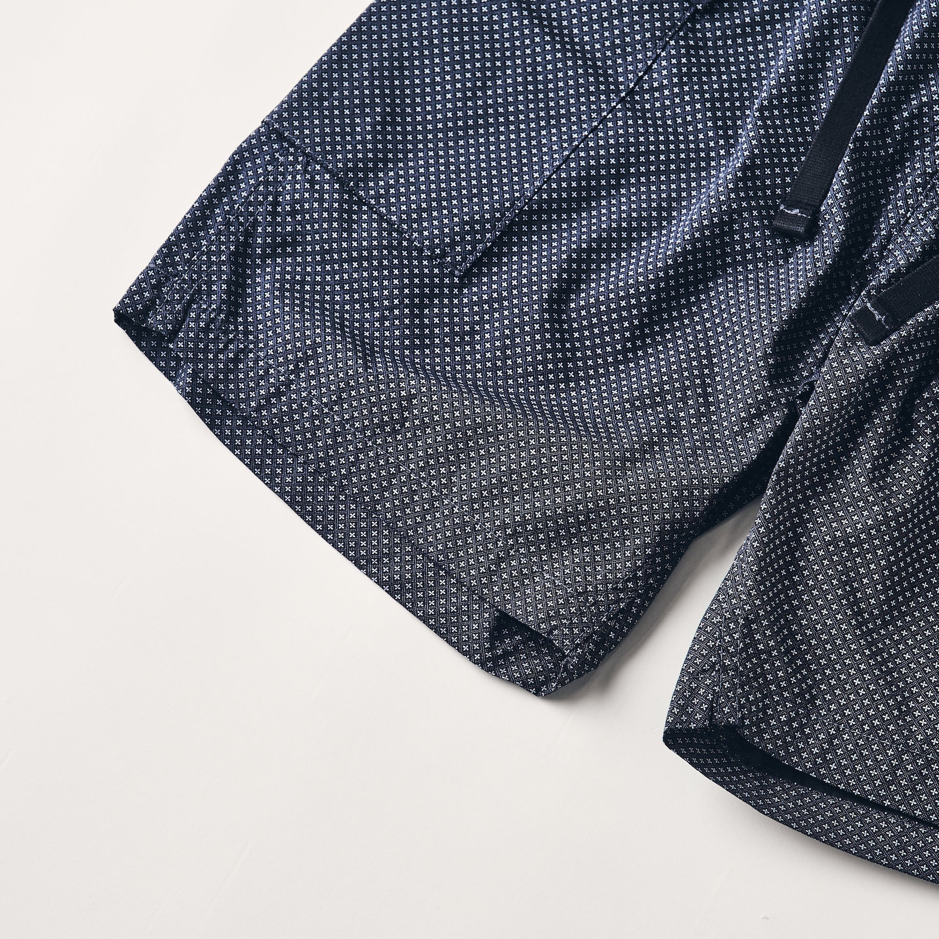 #3308S-MPN E-Z WALKABOUT Shorts : micro print navy