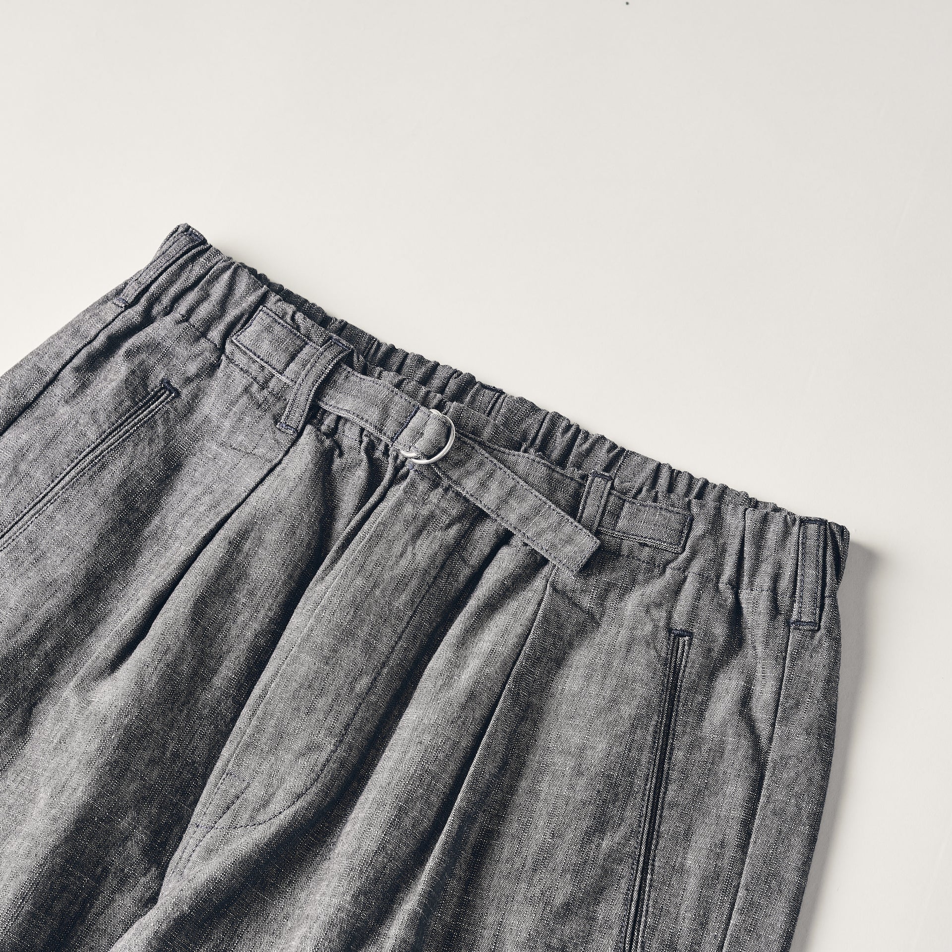 #3315-SD E-Z Lax 4 : slub dungaree grey