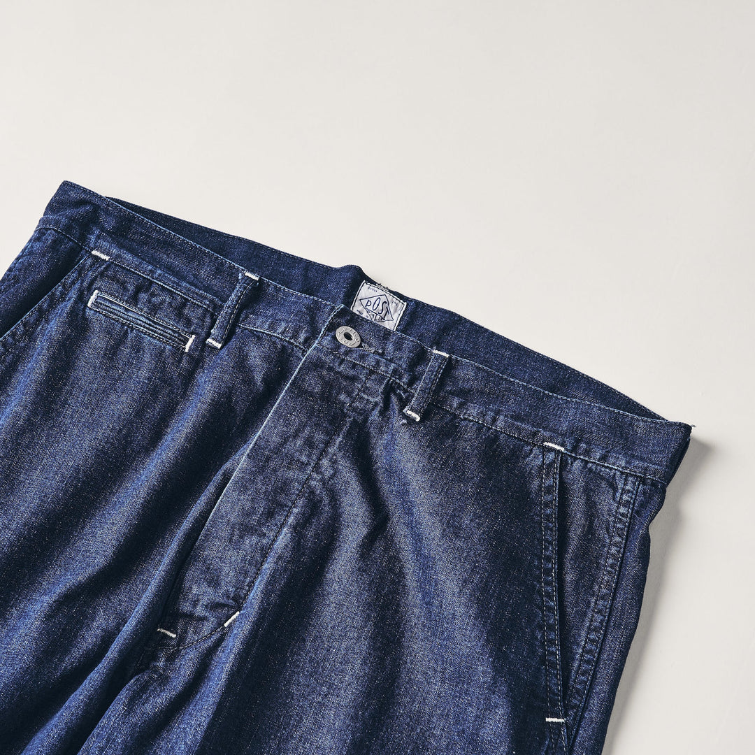 3316-W8D De Laware 3 : 8 oz. vintage denim indigo (deep
