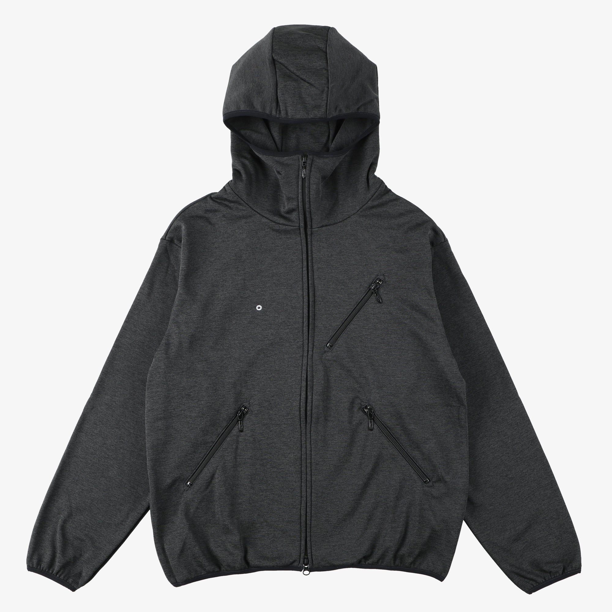 #3601 EZ HOODIE PJ1 / poly jersey charcoal heather
