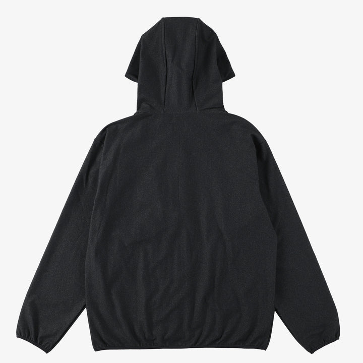 3601 E-Z Hoodie MPJ / mid weight poly jersey dark charcoal heather  