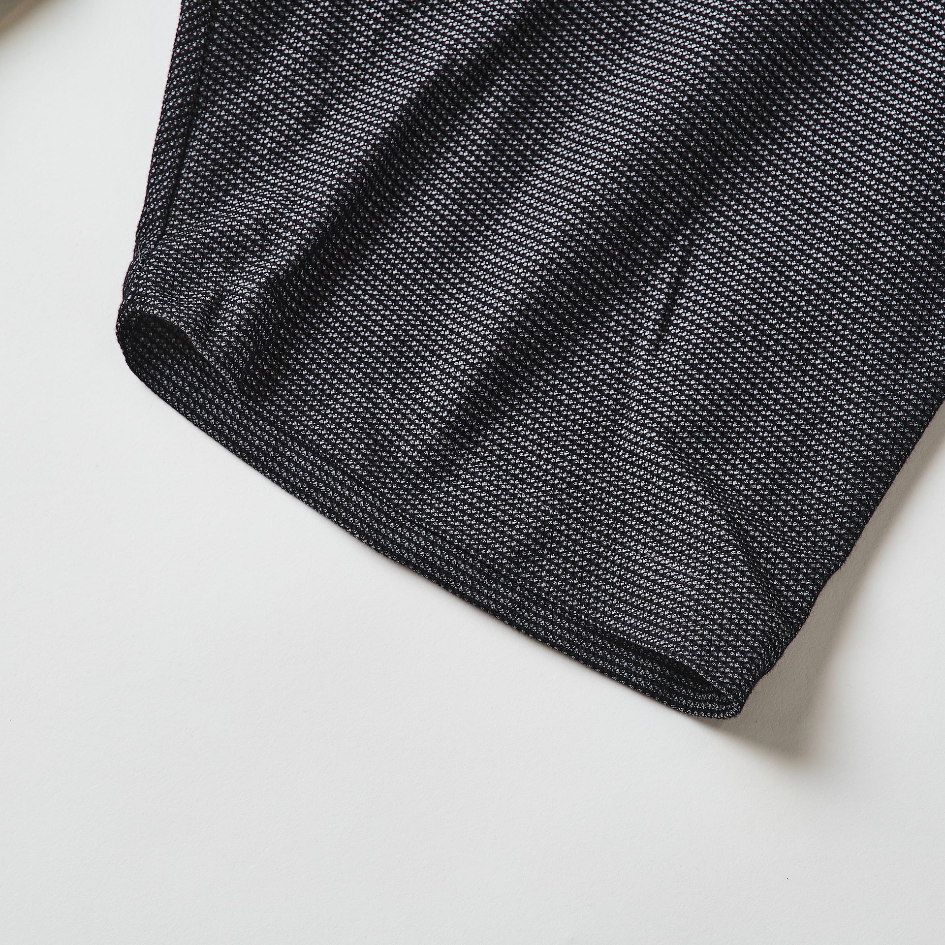 #3604-GBP E-Z Shorts : honeycomb pique grey border