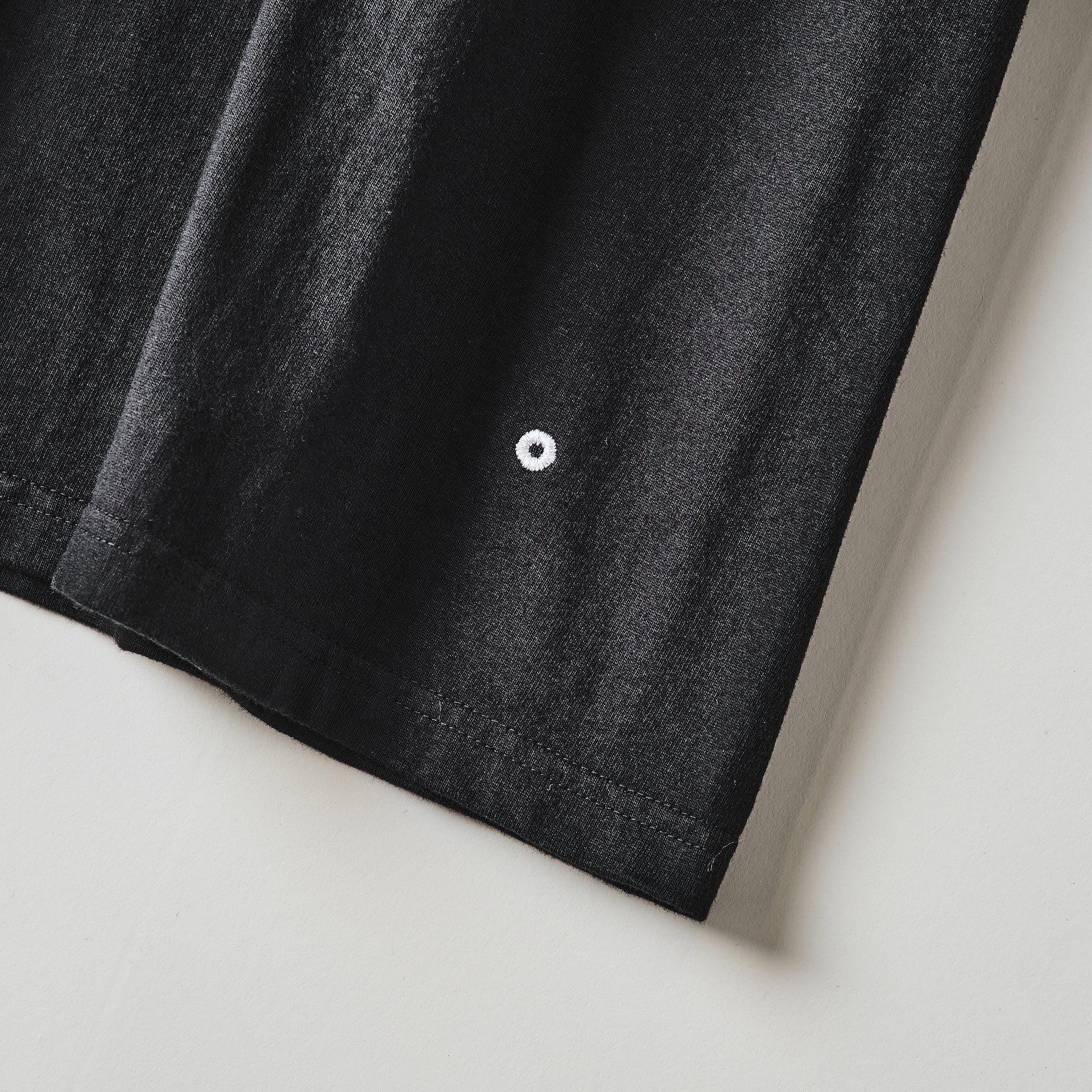 #3614-BLA Crew Pocket Tee : heavyweight jersey black