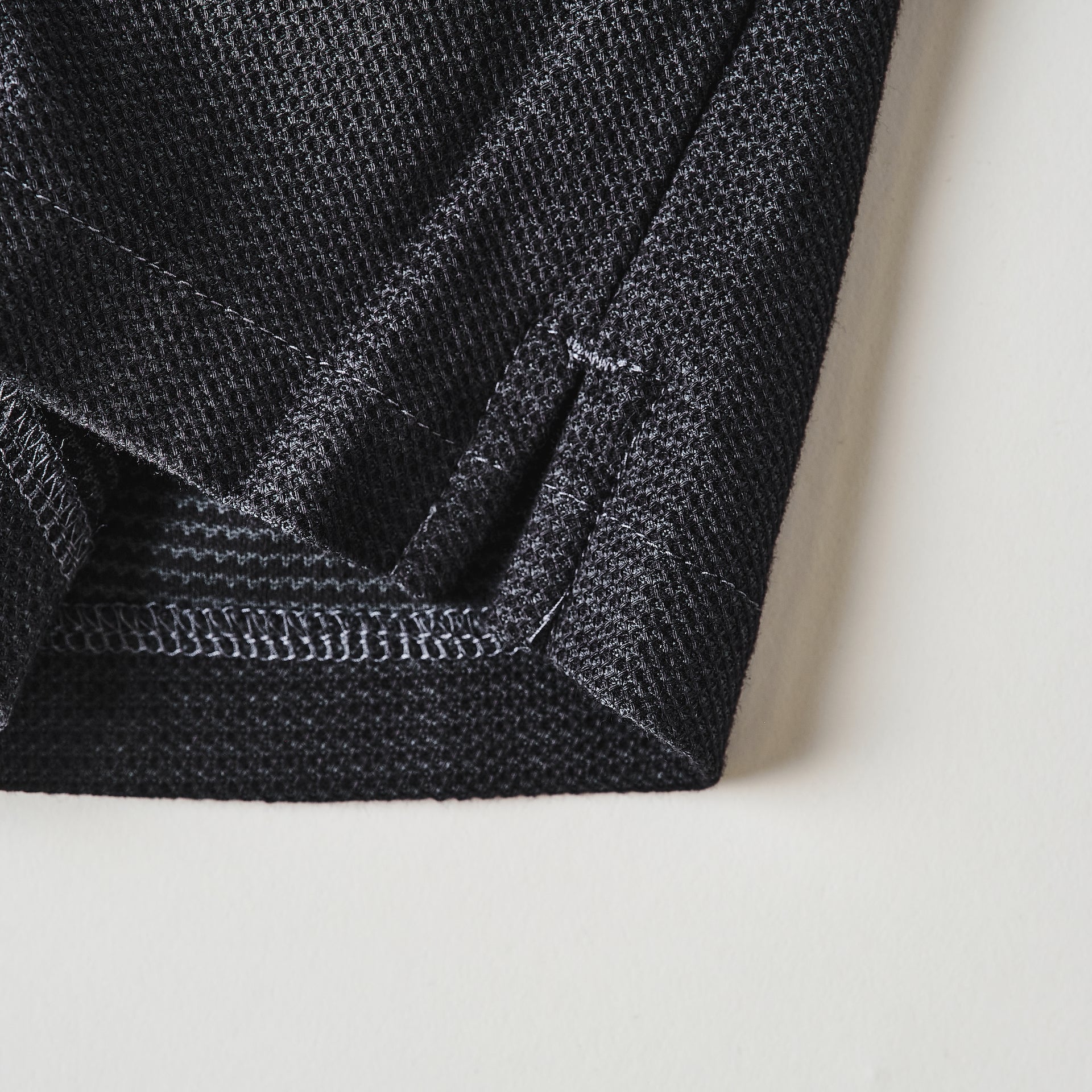 #3620-CMP POST Binder Tee 2 : honeycomb pique charcoal mix