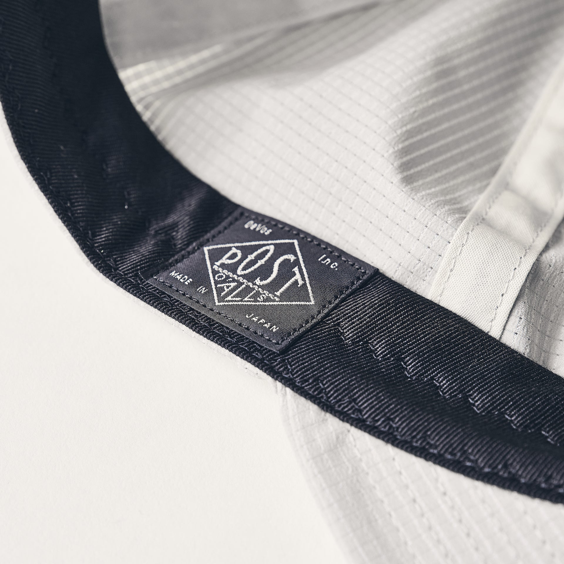 #3903-PMS POST Ball Cap : poly mesh stone