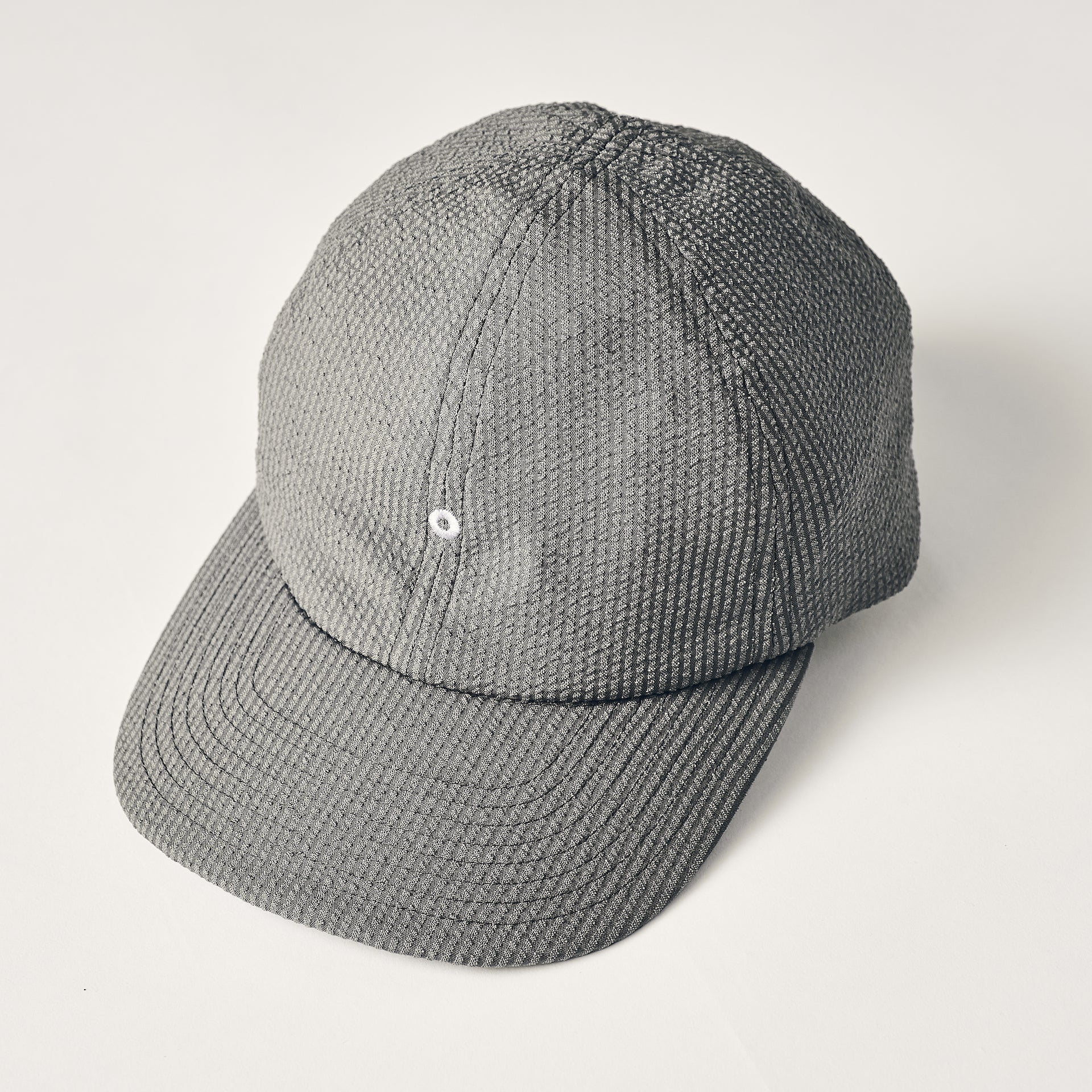 #3903-PSO POST Ball Cap : poly seersucker olive